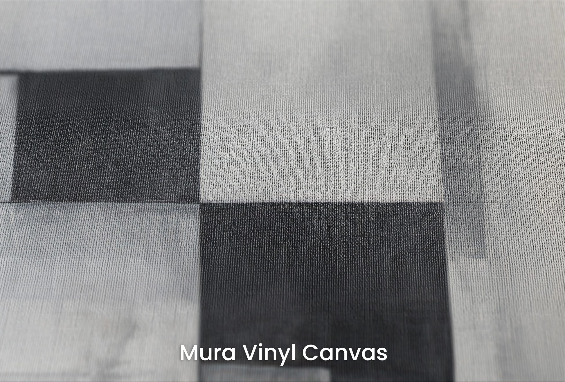 Zbliżenie na artystyczną fototapetę o nazwie Silent Complexity na podłożu Mura Vinyl Canvas - faktura naturalnego płótna.