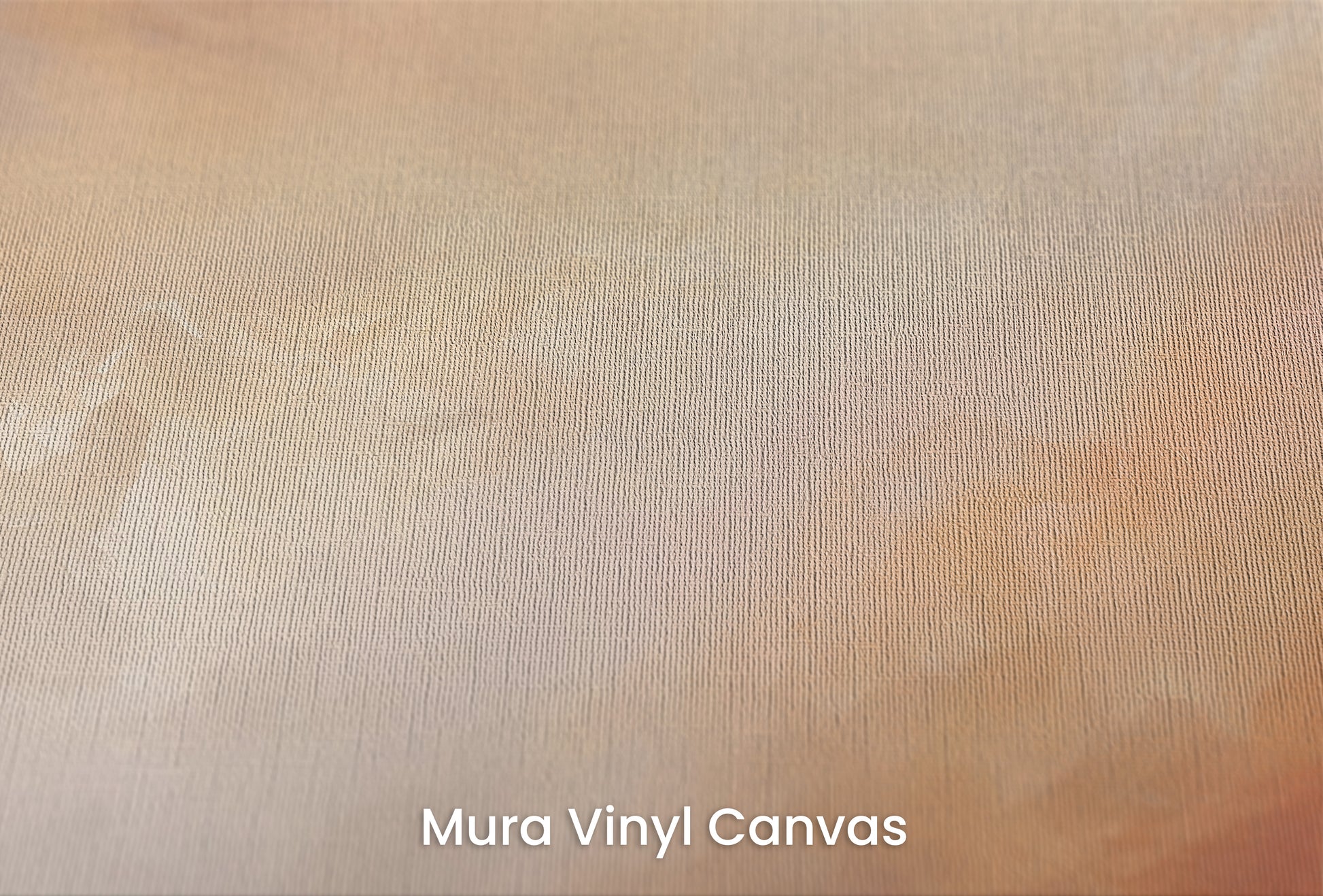 Zbliżenie na artystyczną fototapetę o nazwie AMBER SUNSET SWIRLS na podłożu Mura Vinyl Canvas - faktura naturalnego płótna.