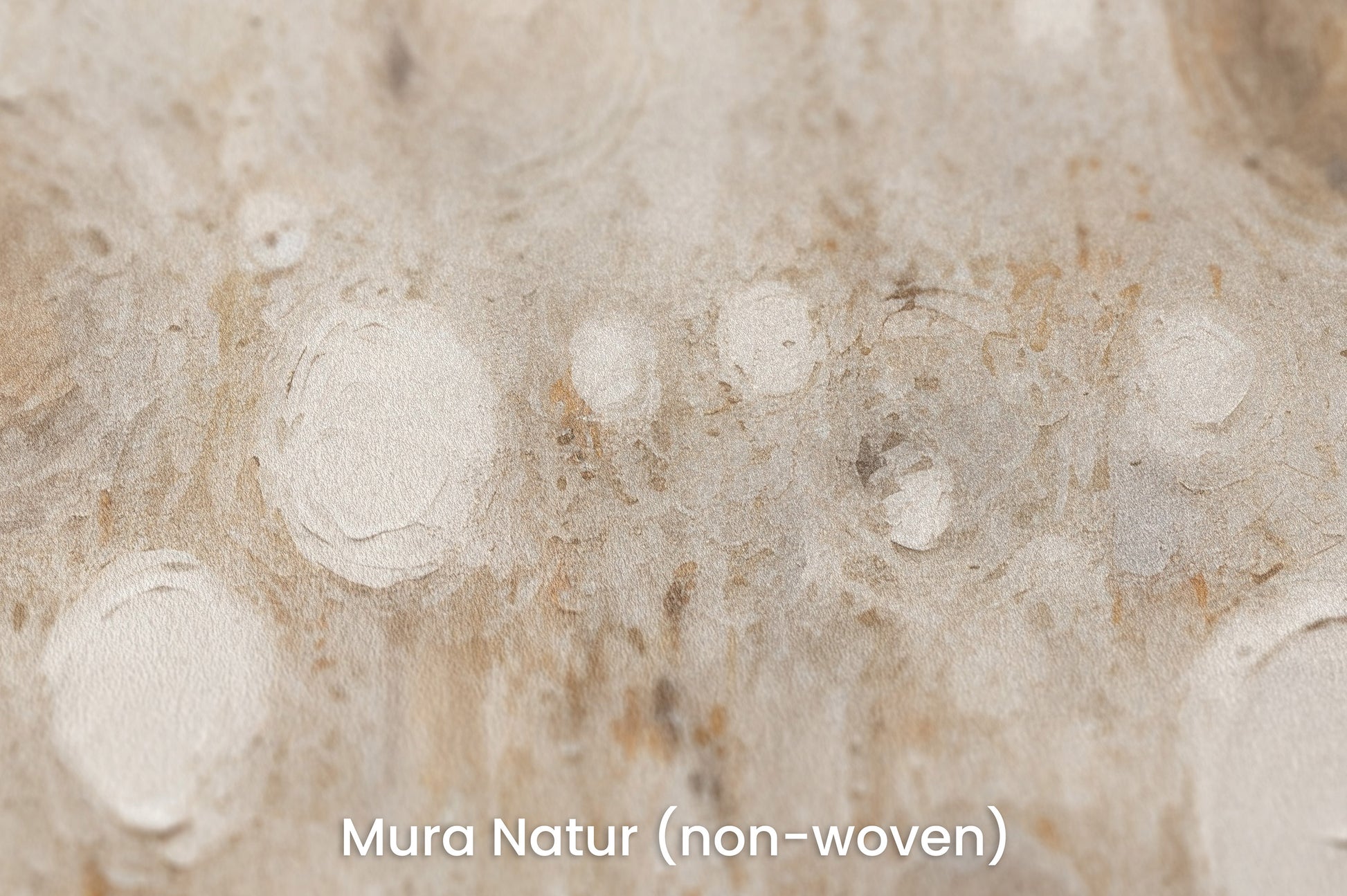 Zbliżenie na artystyczną fototapetę o nazwie ANCIENT SOLAR WHISPERS na podłożu Mura Natur (non-woven) - naturalne i ekologiczne podłoże.