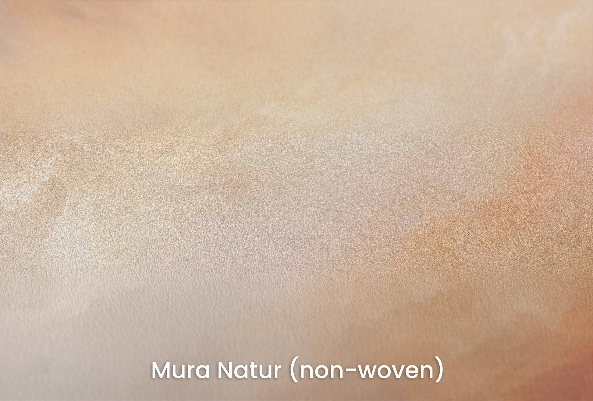 Zbliżenie na artystyczną fototapetę o nazwie AMBER SUNSET SWIRLS na podłożu Mura Natur (non-woven) - naturalne i ekologiczne podłoże.
