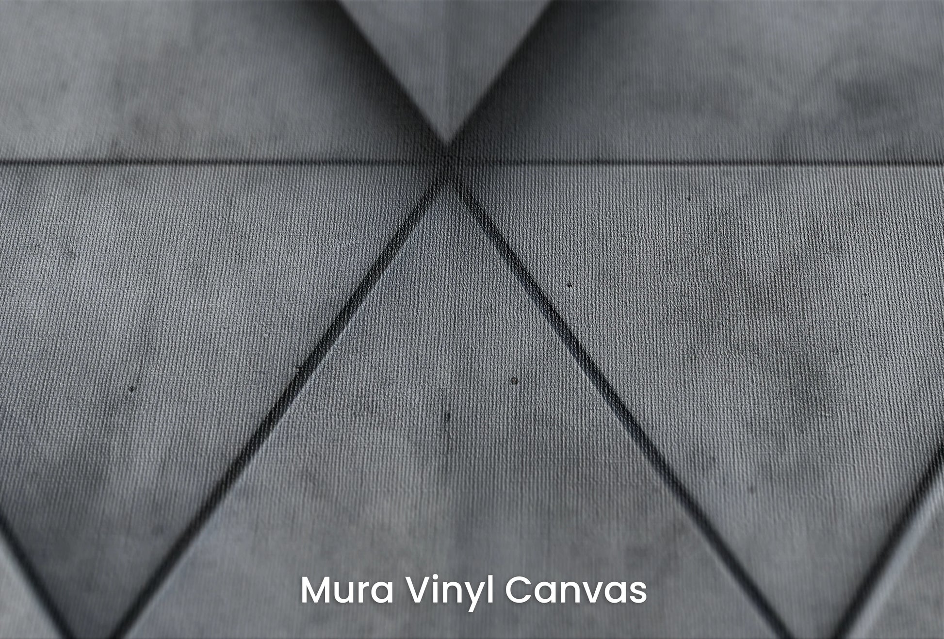 Zbliżenie na artystyczną fototapetę o nazwie Diamond Dynamics na podłożu Mura Vinyl Canvas - faktura naturalnego płótna.