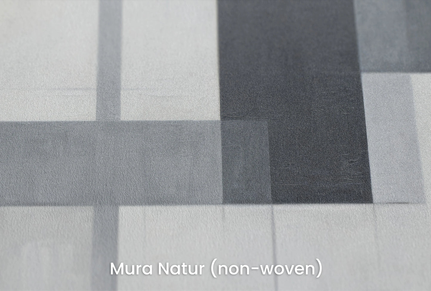 Zbliżenie na artystyczną fototapetę o nazwie Abstract Intersection na podłożu Mura Natur (non-woven) - naturalne i ekologiczne podłoże.
