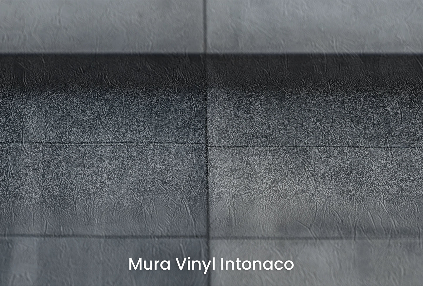 Zbliżenie na artystyczną fototapetę o nazwie Layered Intersection na podłożu Mura Vinyl Intonaco - struktura tartego tynku.
