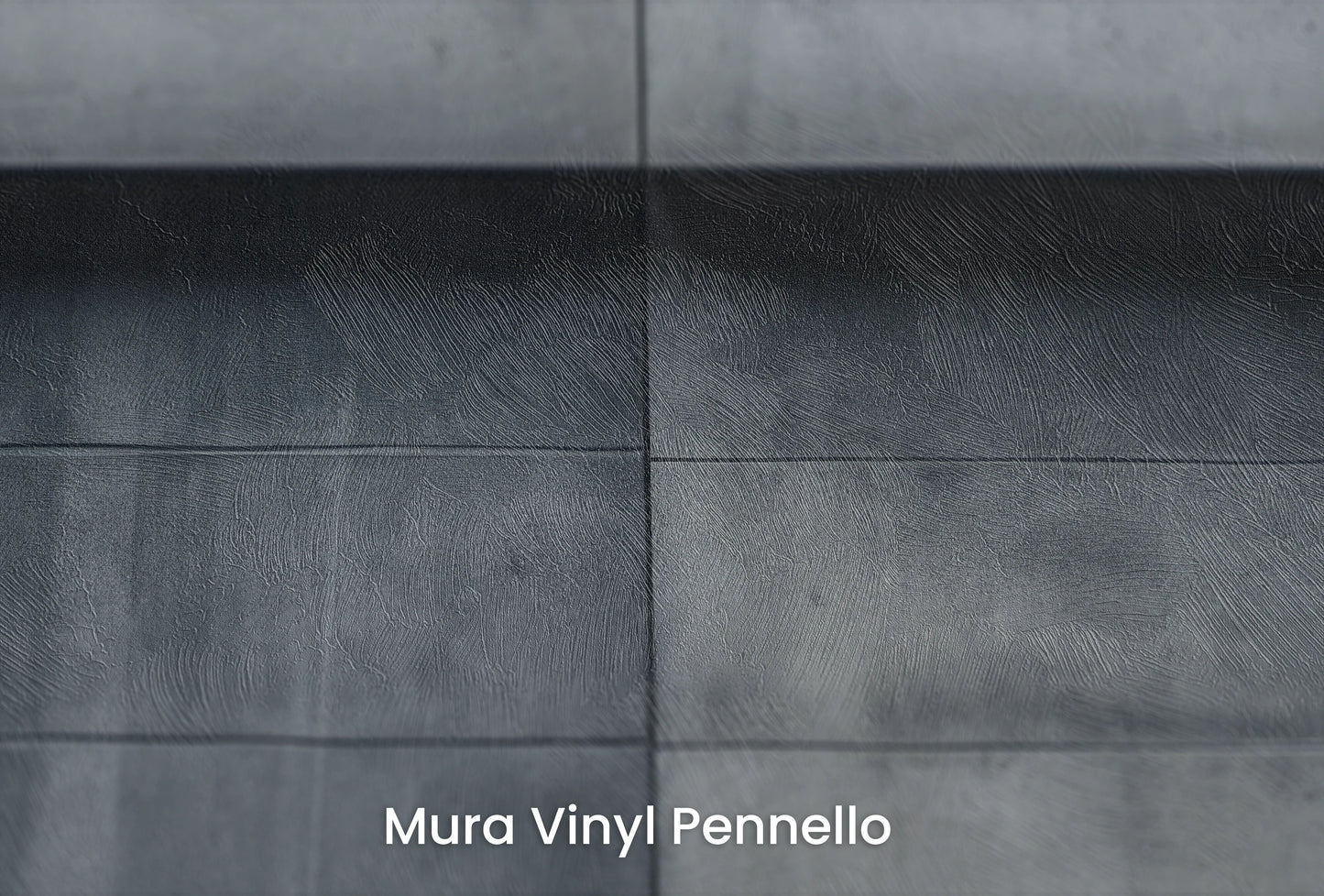 Zbliżenie na artystyczną fototapetę o nazwie Layered Intersection na podłożu Mura Vinyl Pennello - faktura pociągnięć pędzla malarskiego.