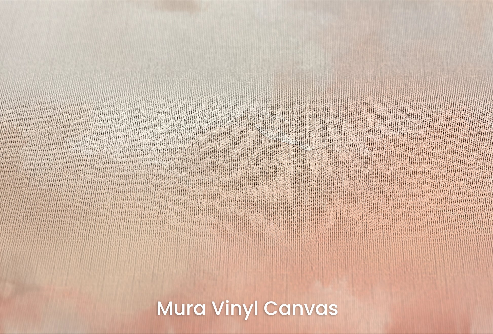 Zbliżenie na artystyczną fototapetę o nazwie Warm Embrace #2 na podłożu Mura Vinyl Canvas - faktura naturalnego płótna.