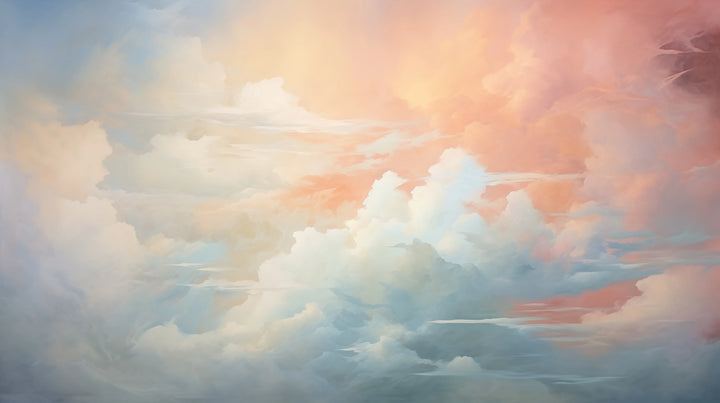 Prezentacja całego wzoru fototapety o nazwie Sunrise Canvas