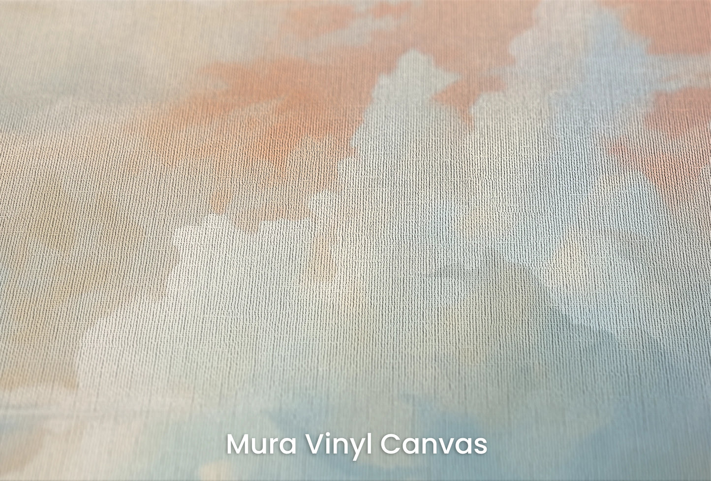Zbliżenie na artystyczną fototapetę o nazwie Sunrise Canvas na podłożu Mura Vinyl Canvas - faktura naturalnego płótna.