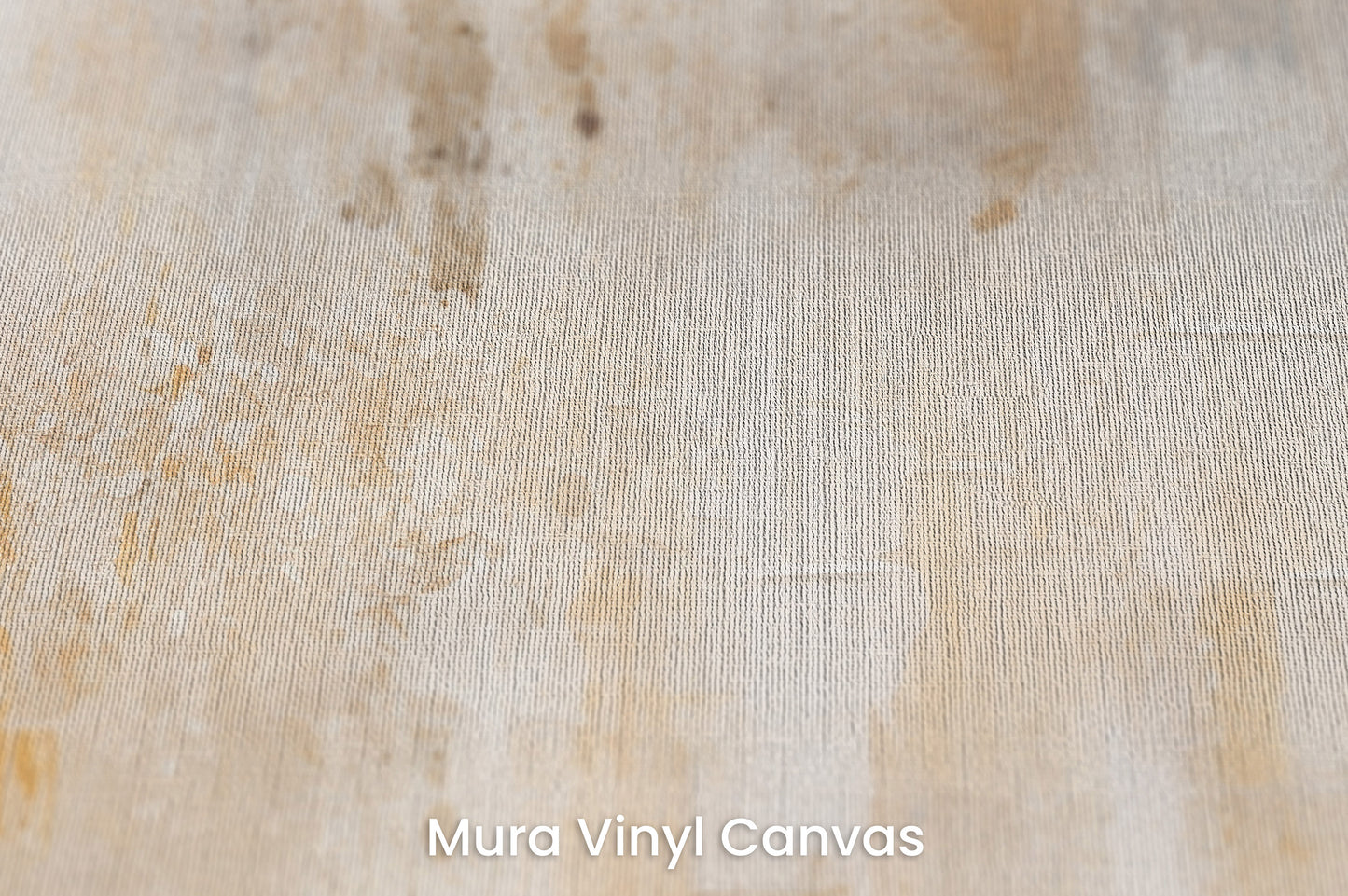 Zbliżenie na artystyczną fototapetę o nazwie GOLDEN VISTA SPHERES na podłożu Mura Vinyl Canvas - faktura naturalnego płótna.
