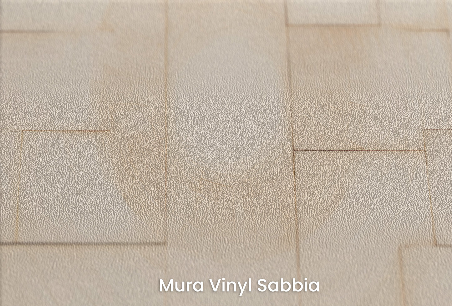 Zbliżenie na artystyczną fototapetę o nazwie WOODEN PATCHWORK SOLARIS na podłożu Mura Vinyl Sabbia struktura grubego ziarna piasku.