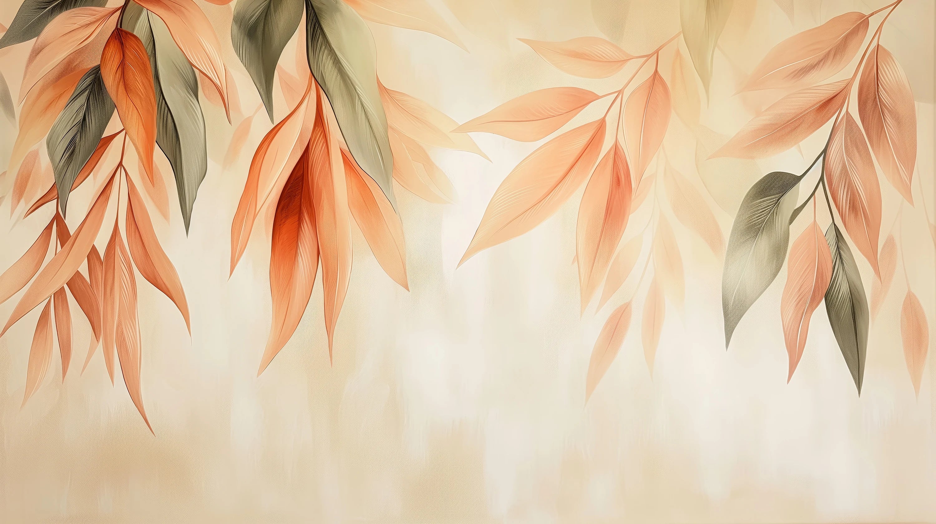 Mustervorschau: Prezentacja całego wzoru fototapety o nazwie Crimson Cascade