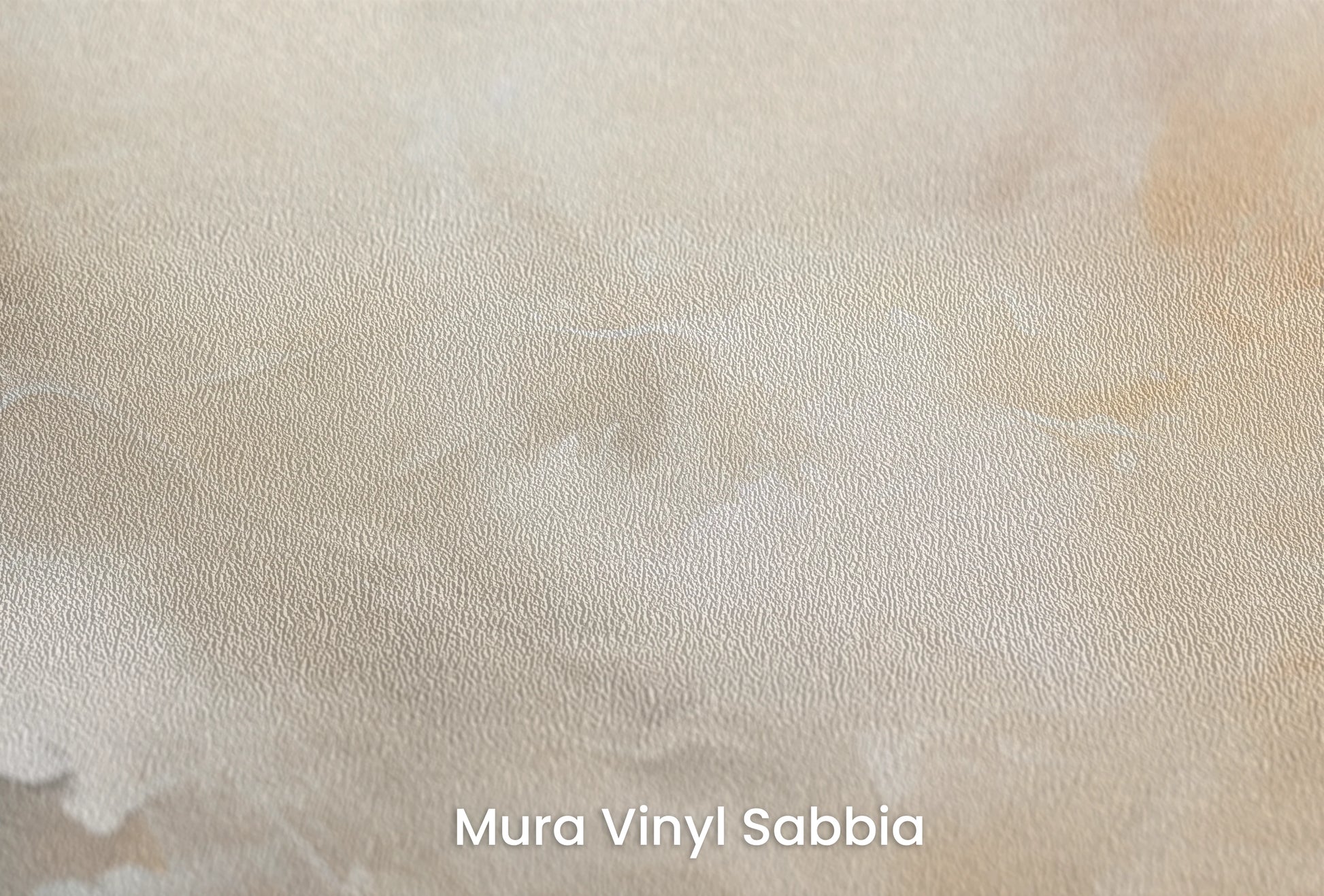 Zbliżenie na artystyczną fototapetę o nazwie Venusian Twilight na podłożu Mura Vinyl Sabbia struktura grubego ziarna piasku.