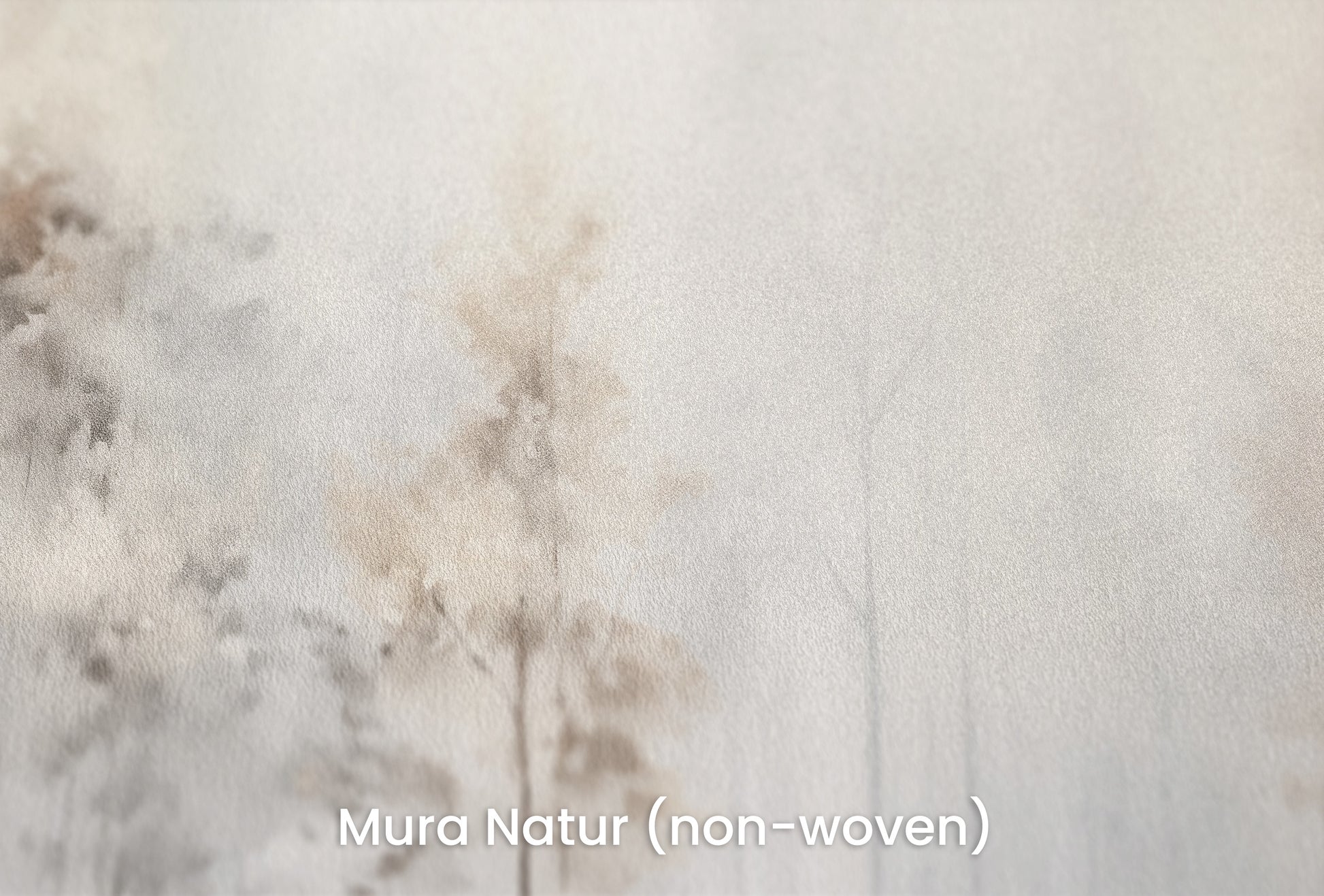 Zbliżenie na artystyczną fototapetę o nazwie WINTER FROST FOREST MURAL na podłożu Mura Natur (non-woven) - naturalne i ekologiczne podłoże.