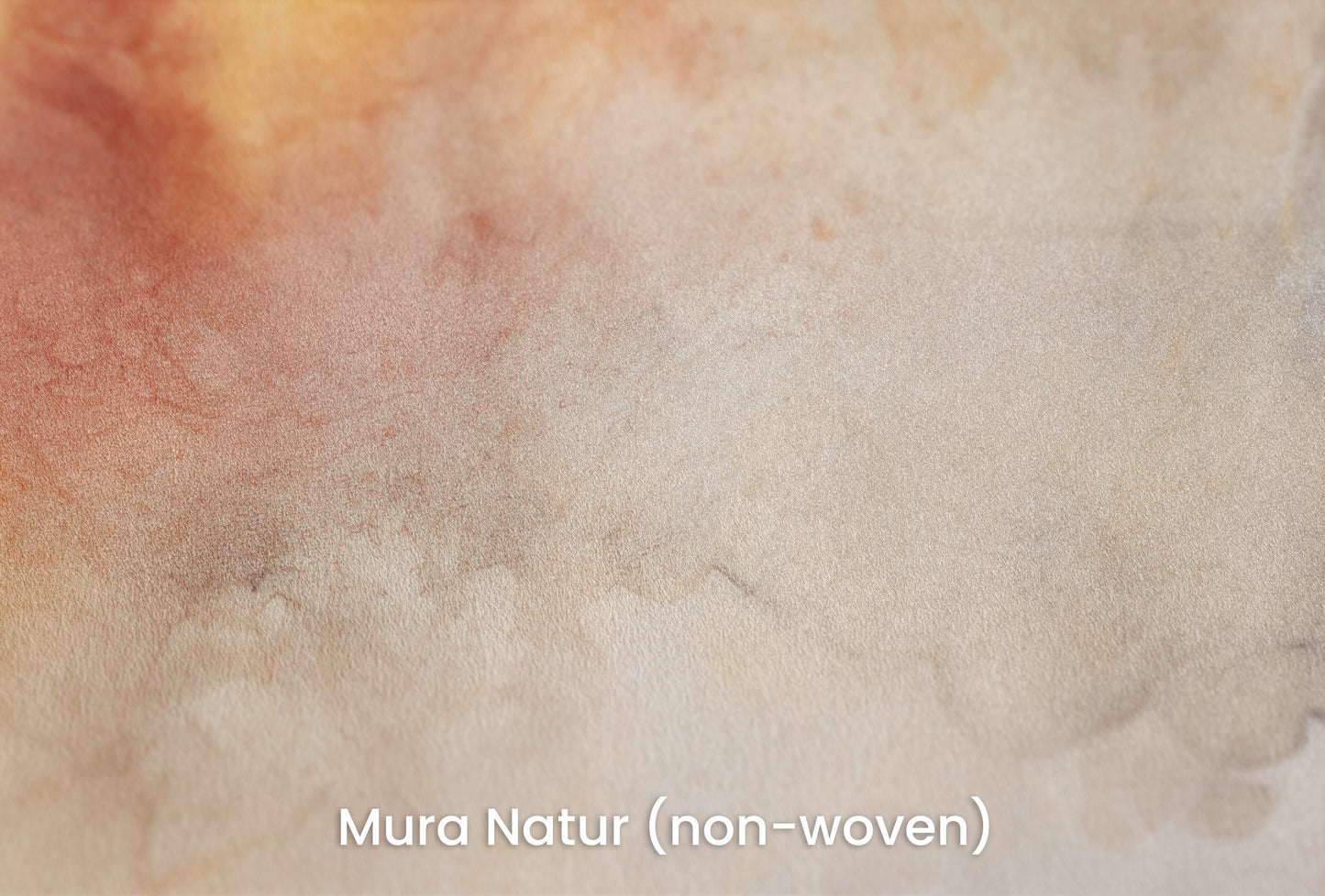 Zbliżenie na artystyczną fototapetę o nazwie MARBLED AURORA na podłożu Mura Natur (non-woven) - naturalne i ekologiczne podłoże.