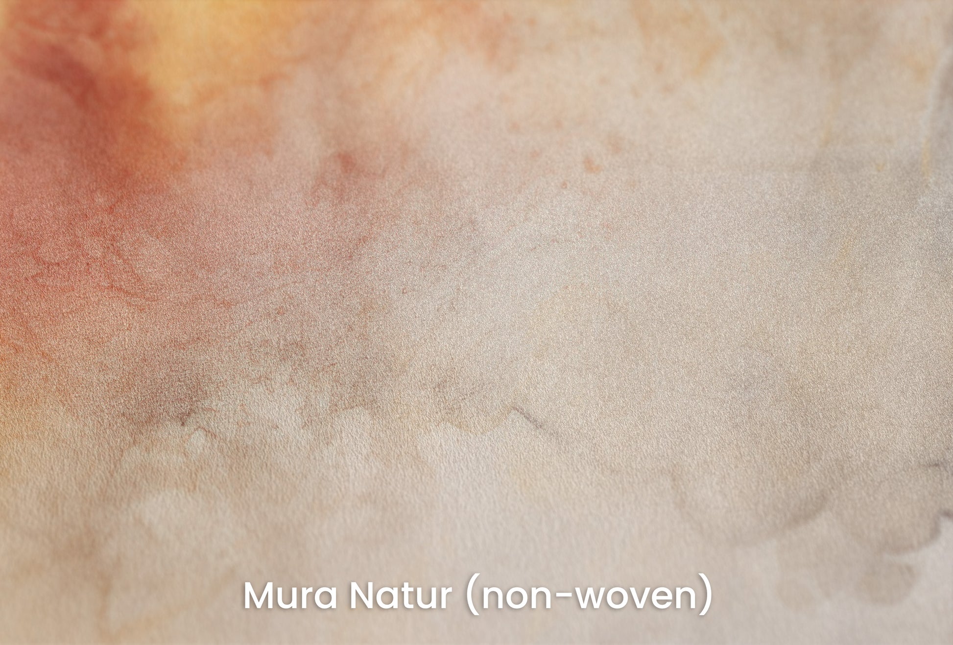 Zbliżenie na artystyczną fototapetę o nazwie MARBLED AURORA na podłożu Mura Natur (non-woven) - naturalne i ekologiczne podłoże.
