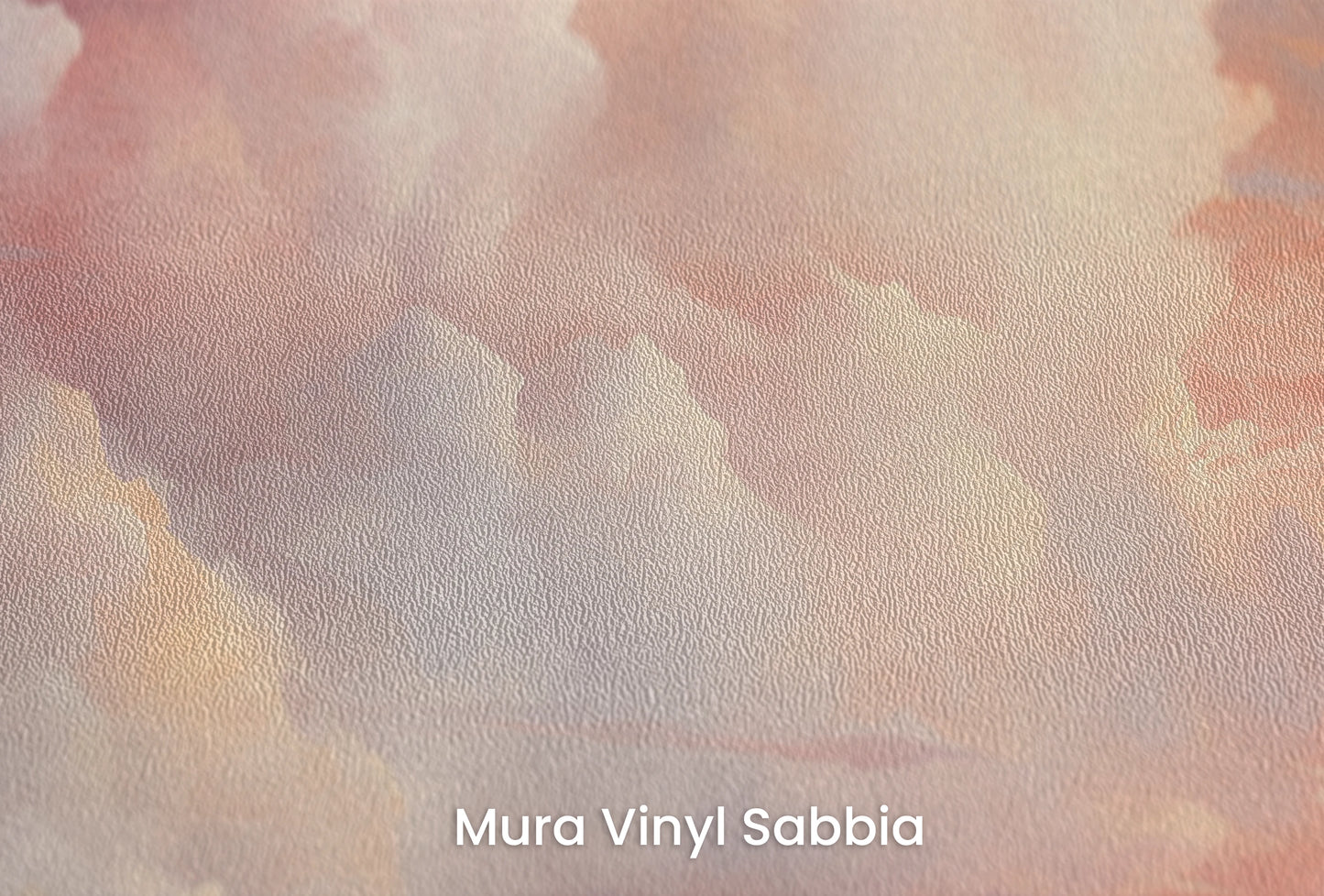 Zbliżenie na artystyczną fototapetę o nazwie Evening Glow #2 na podłożu Mura Vinyl Sabbia struktura grubego ziarna piasku.