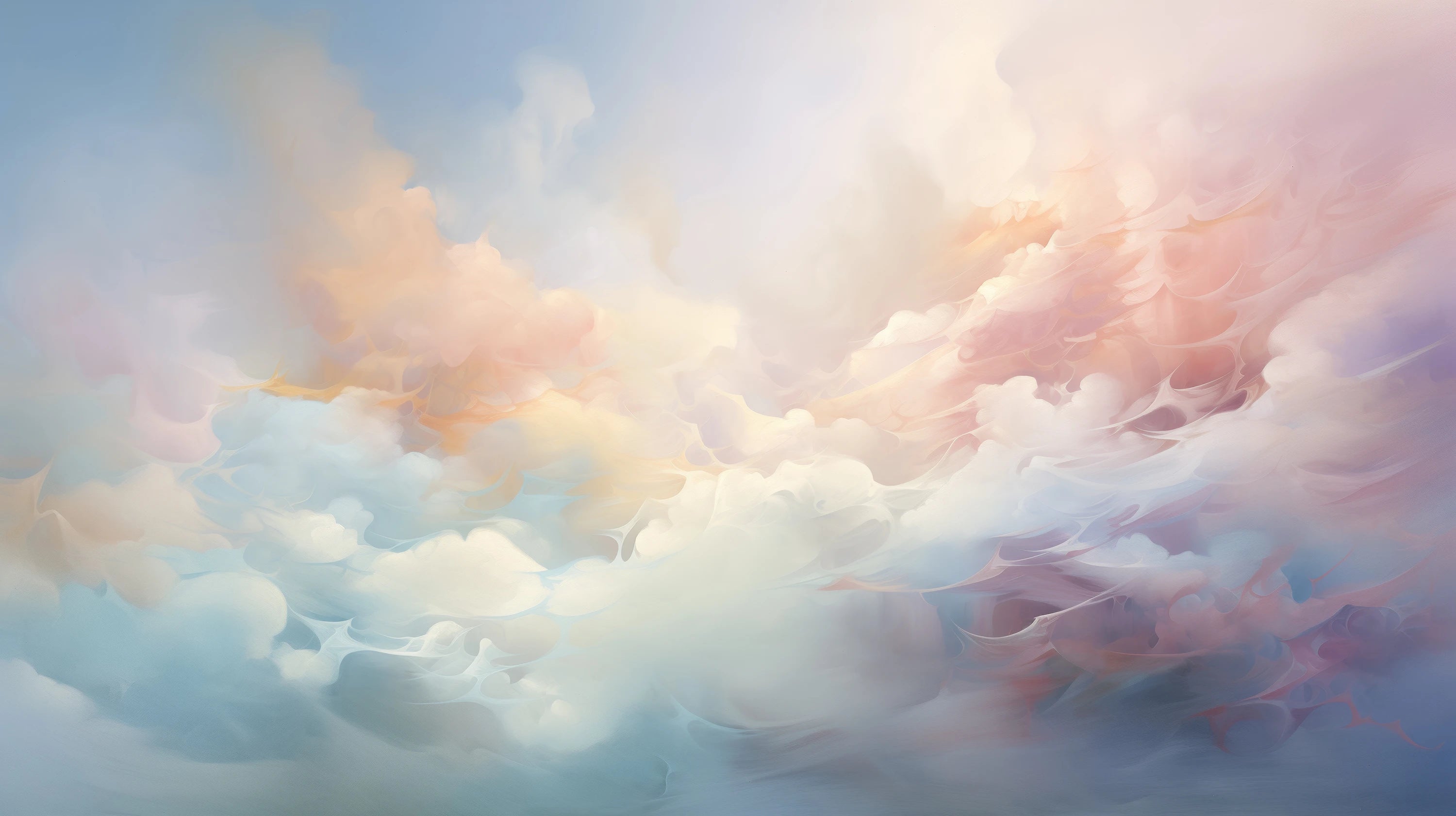 Podgląd wzoru: Prezentacja całego wzoru fototapety o nazwie Misty Pastels