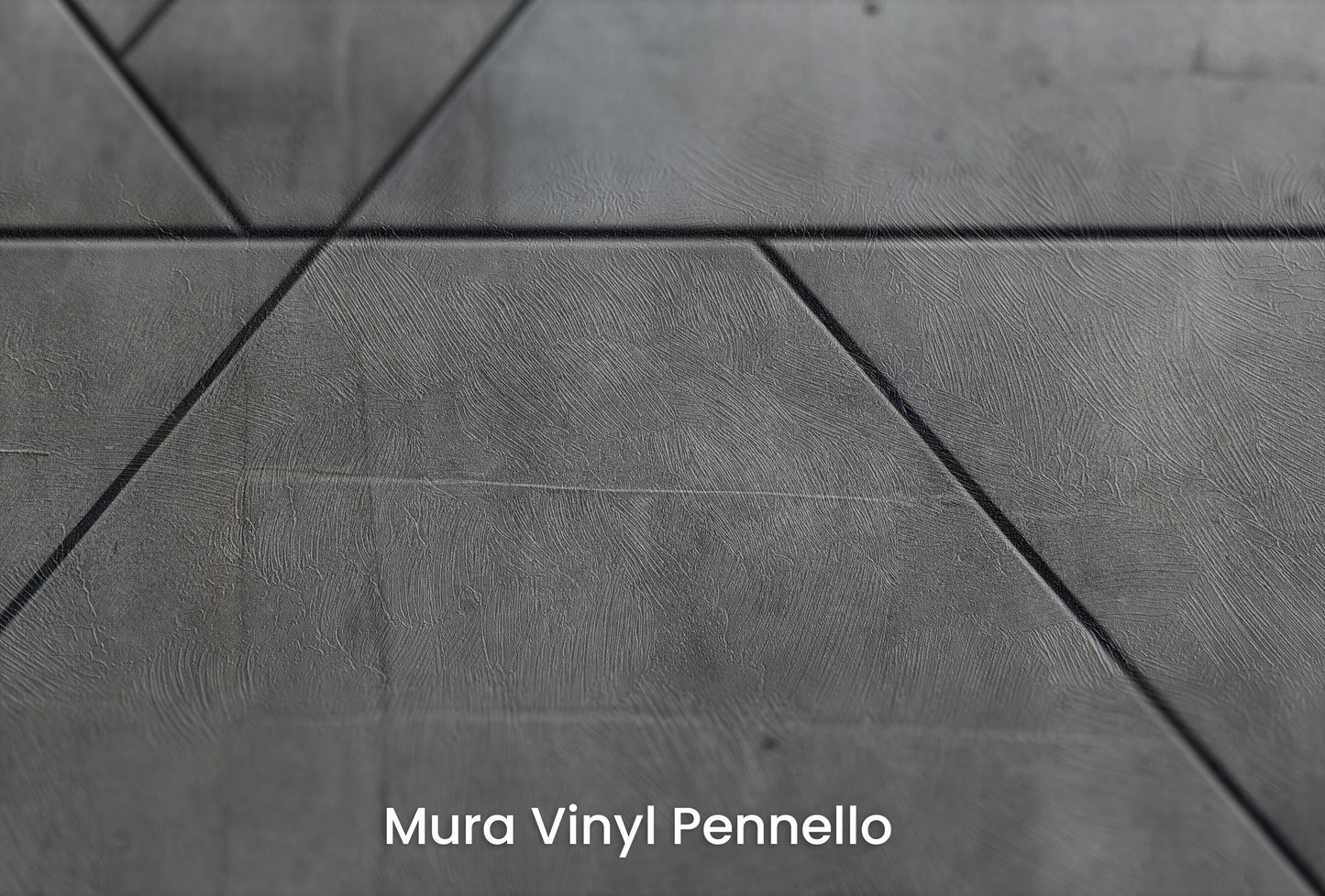 Zbliżenie na artystyczną fototapetę o nazwie Linear Intersection na podłożu Mura Vinyl Pennello - faktura pociągnięć pędzla malarskiego.