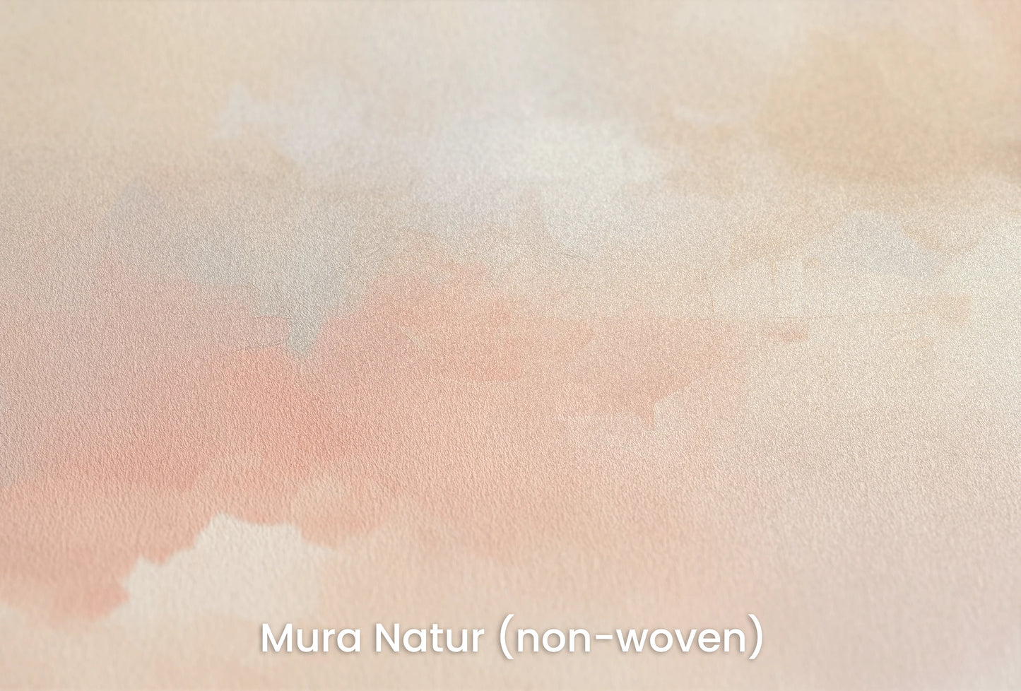 Zbliżenie na artystyczną fototapetę o nazwie Cotton Skies na podłożu Mura Natur (non-woven) - naturalne i ekologiczne podłoże.