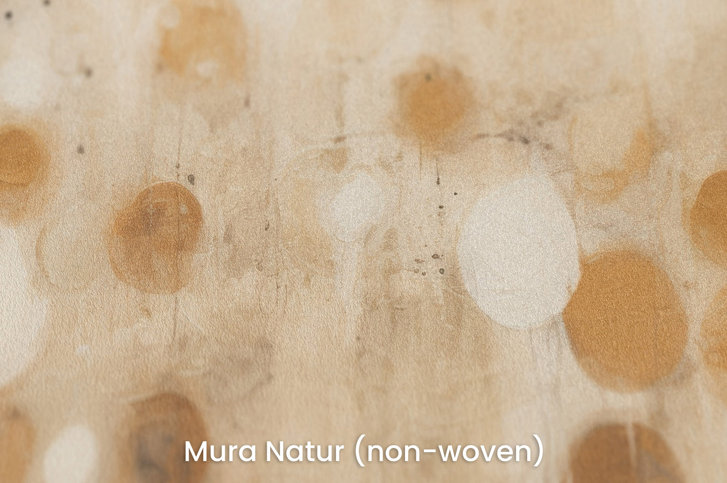 Zbliżenie na artystyczną fototapetę o nazwie AMBIENT ORBITAL ARRAY na podłożu Mura Natur (non-woven) - naturalne i ekologiczne podłoże.
