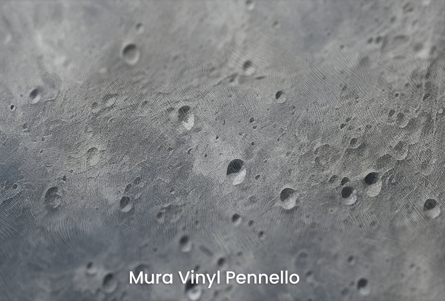 Zbliżenie na artystyczną fototapetę o nazwie Moon's Mystery na podłożu Mura Vinyl Pennello - faktura pociągnięć pędzla malarskiego.