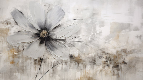 MONOCHROME FLORAL ELEGANCE 