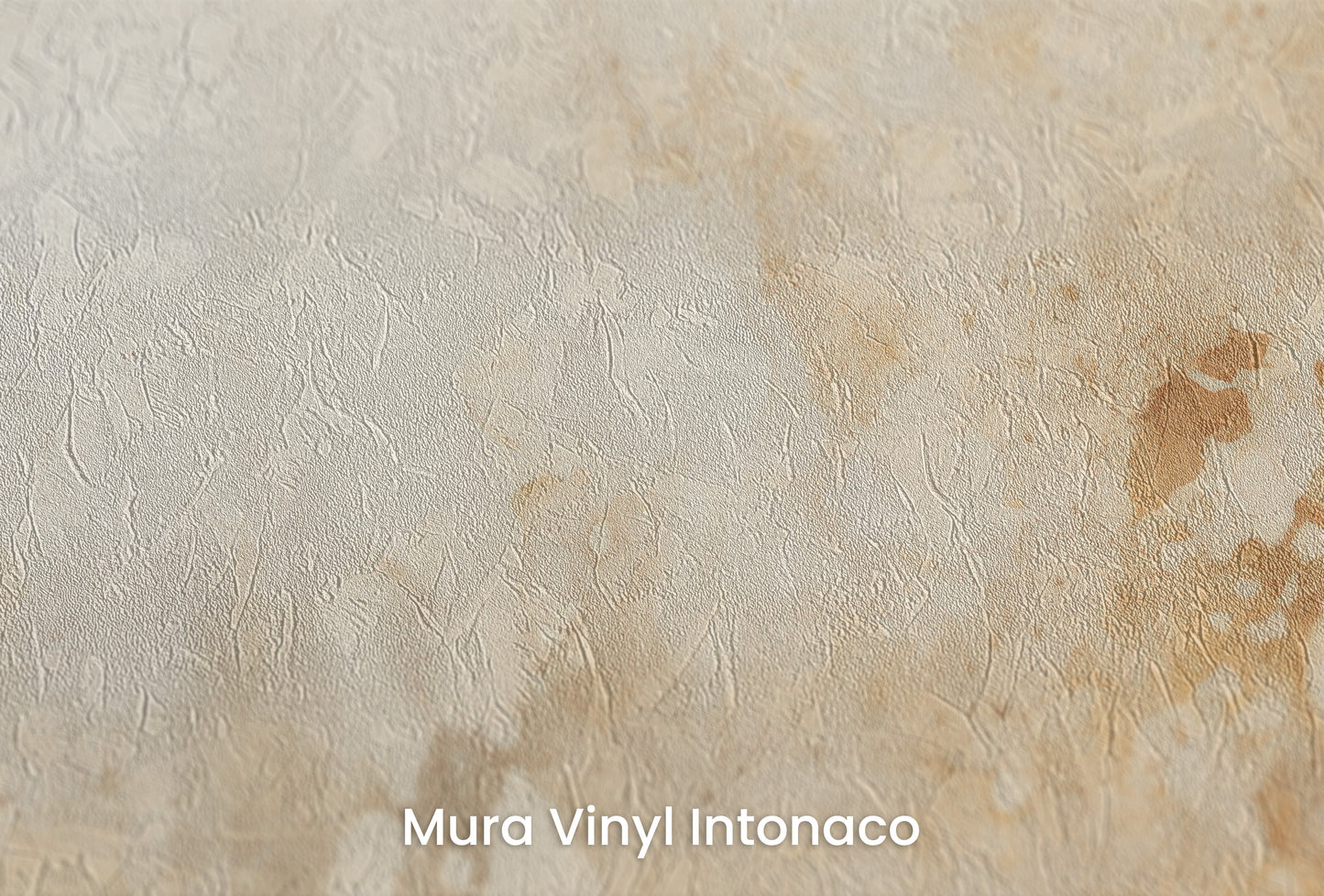 Zbliżenie na artystyczną fototapetę o nazwie TERRA CLOUDS ABSTRACTION na podłożu Mura Vinyl Intonaco - struktura tartego tynku.