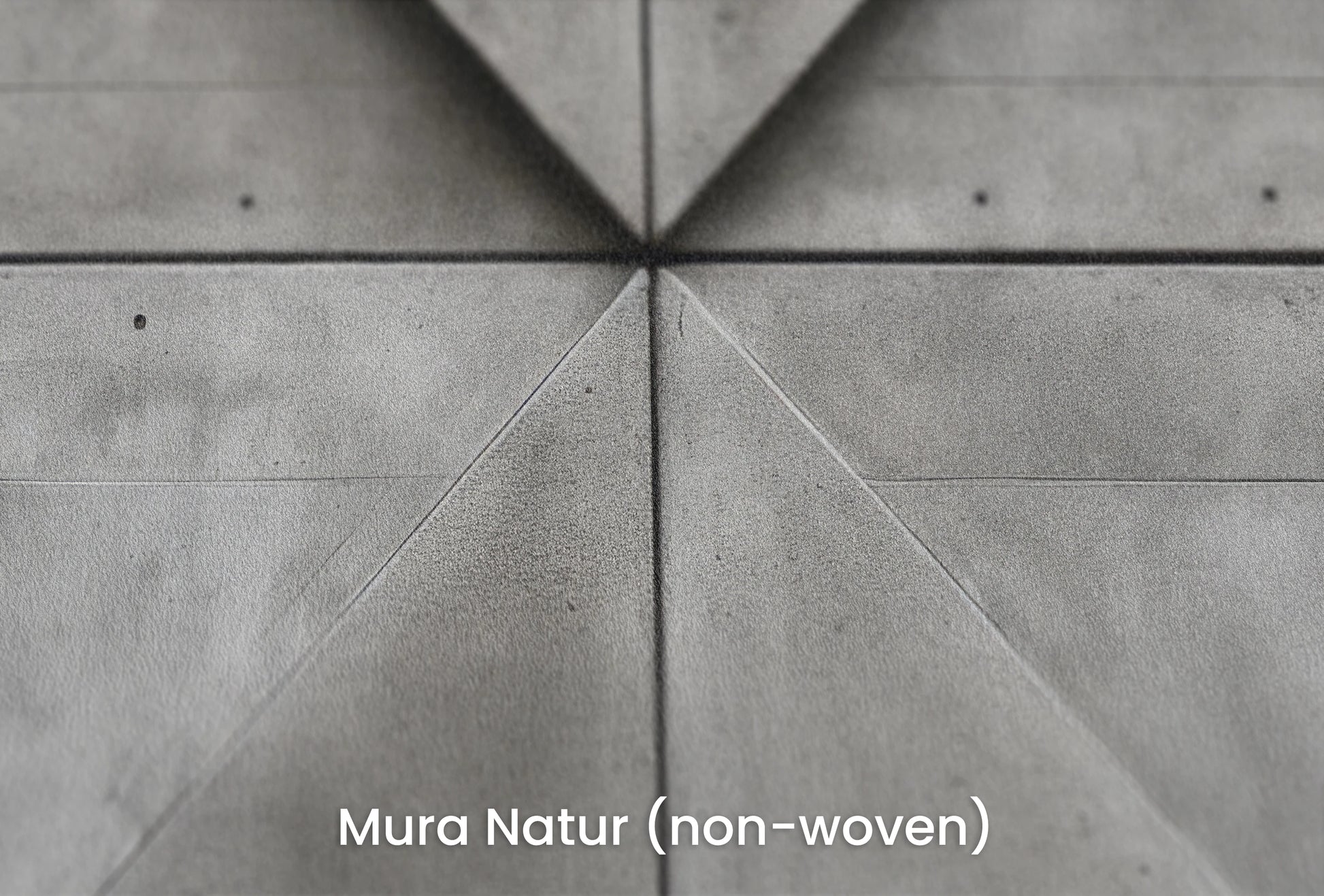 Zbliżenie na artystyczną fototapetę o nazwie Concrete Fusion na podłożu Mura Natur (non-woven) - naturalne i ekologiczne podłoże.