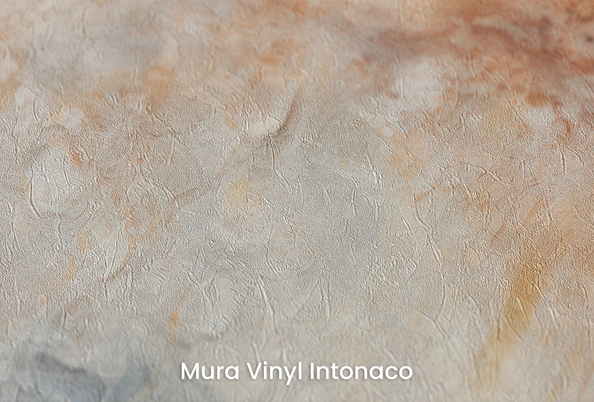 Zbliżenie na artystyczną fototapetę o nazwie Jupiter's Canvas na podłożu Mura Vinyl Intonaco - struktura tartego tynku.