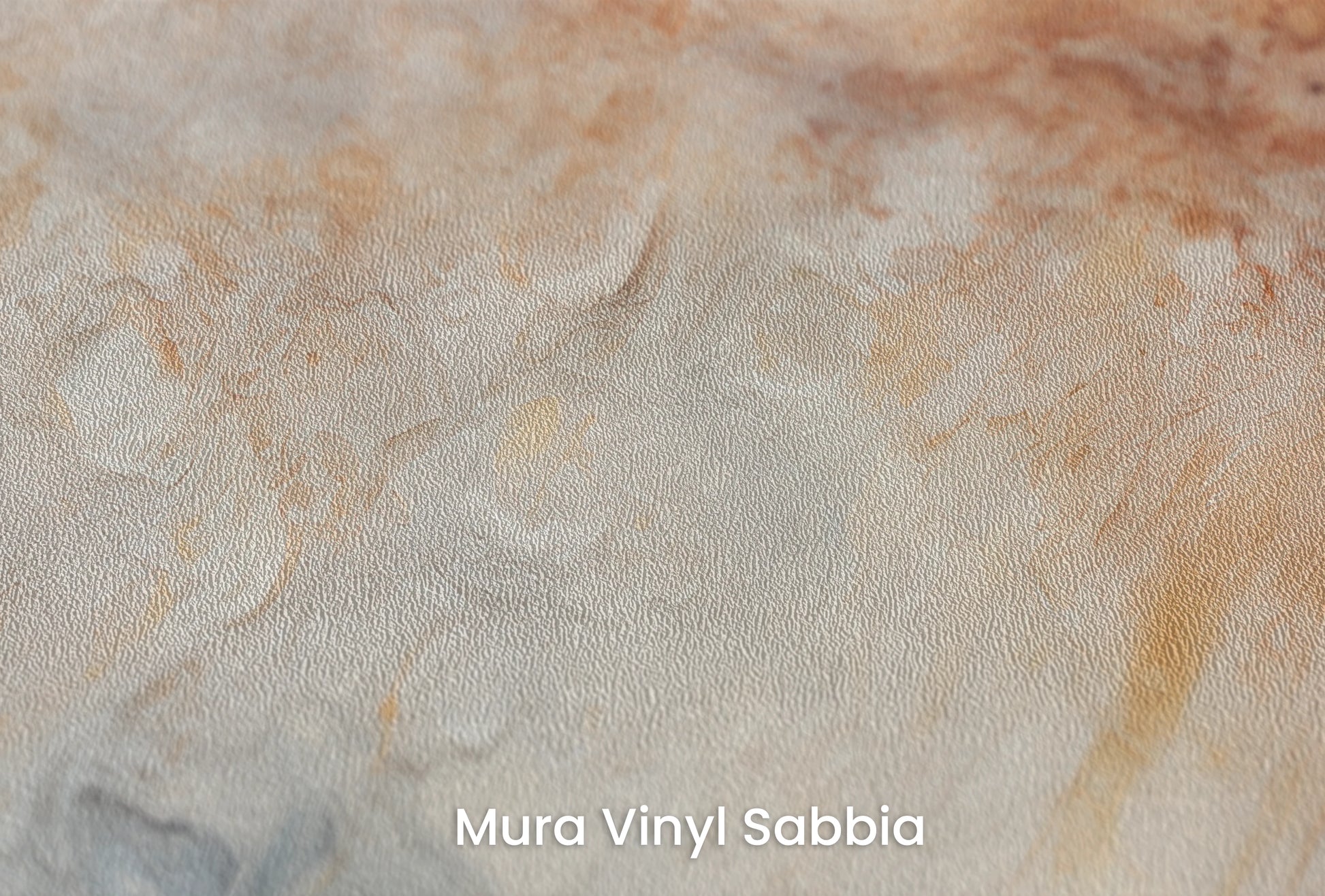 Zbliżenie na artystyczną fototapetę o nazwie Jupiter's Canvas na podłożu Mura Vinyl Sabbia struktura grubego ziarna piasku.