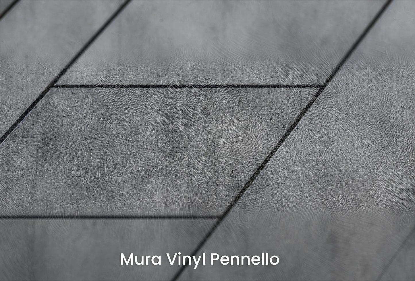 Zbliżenie na artystyczną fototapetę o nazwie Linear Perspective na podłożu Mura Vinyl Pennello - faktura pociągnięć pędzla malarskiego.