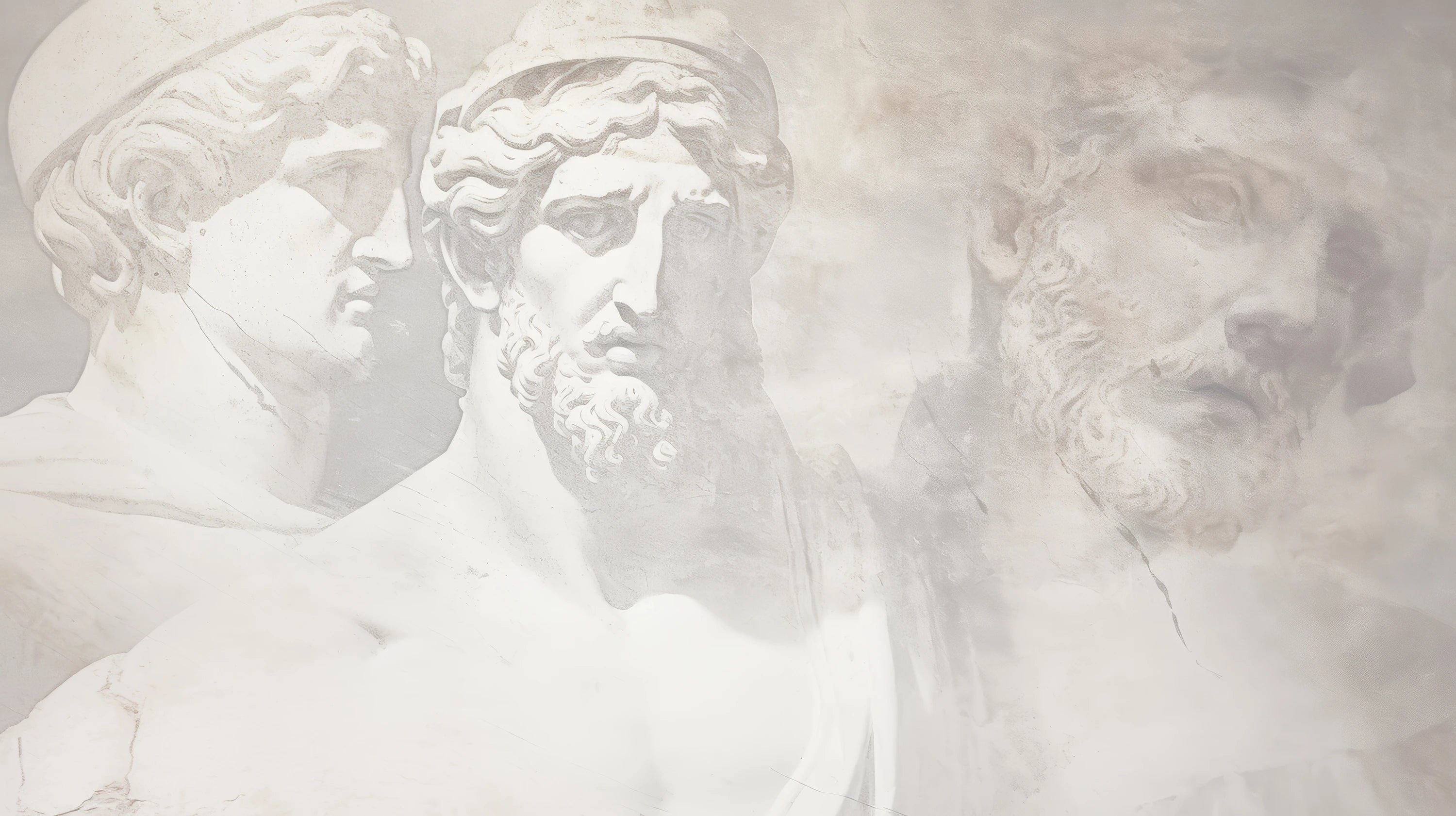 Pattern preview: Prezentacja całego wzoru fototapety o nazwie Stoic Duo