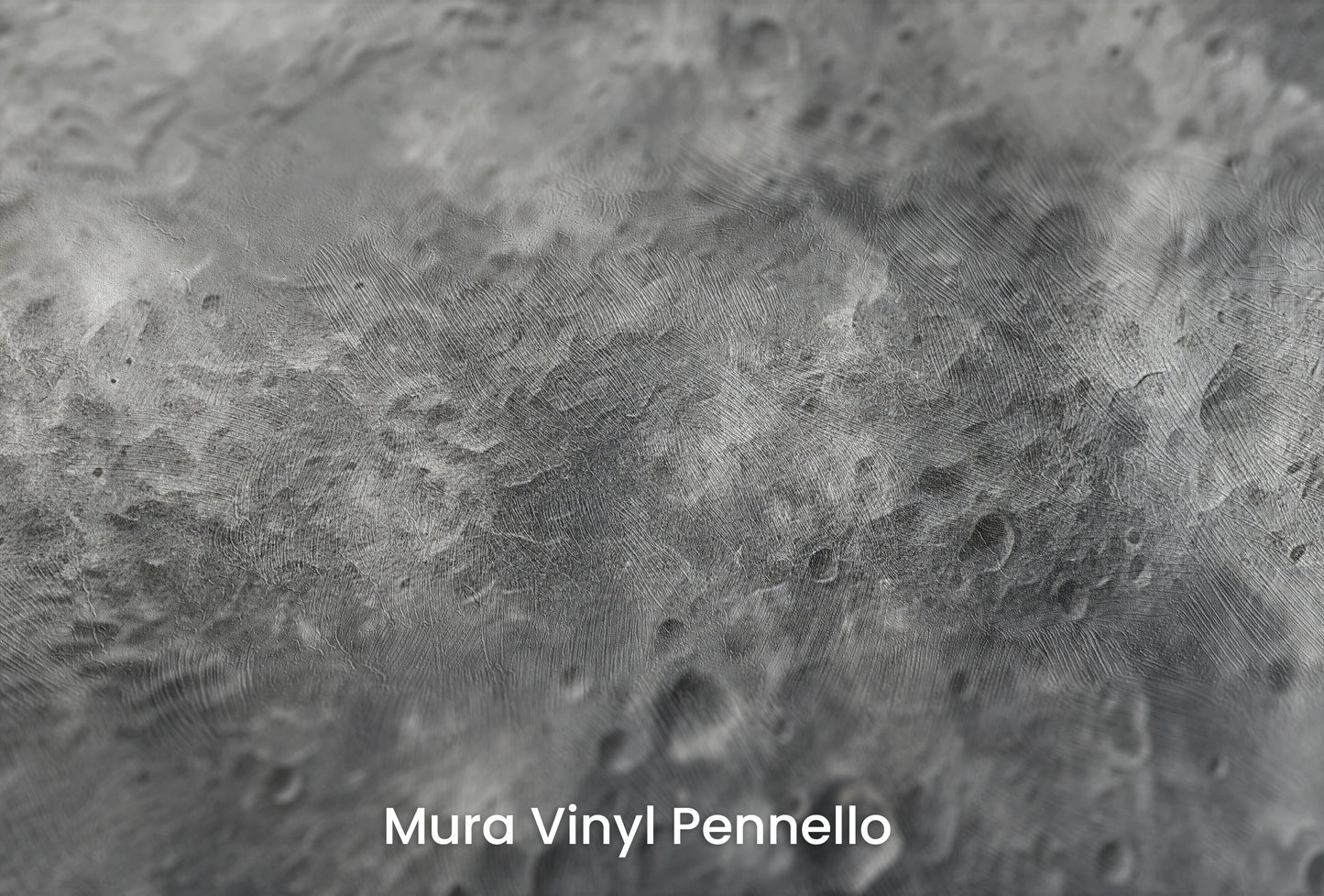 Zbliżenie na artystyczną fototapetę o nazwie Mercury's Texture na podłożu Mura Vinyl Pennello - faktura pociągnięć pędzla malarskiego.
