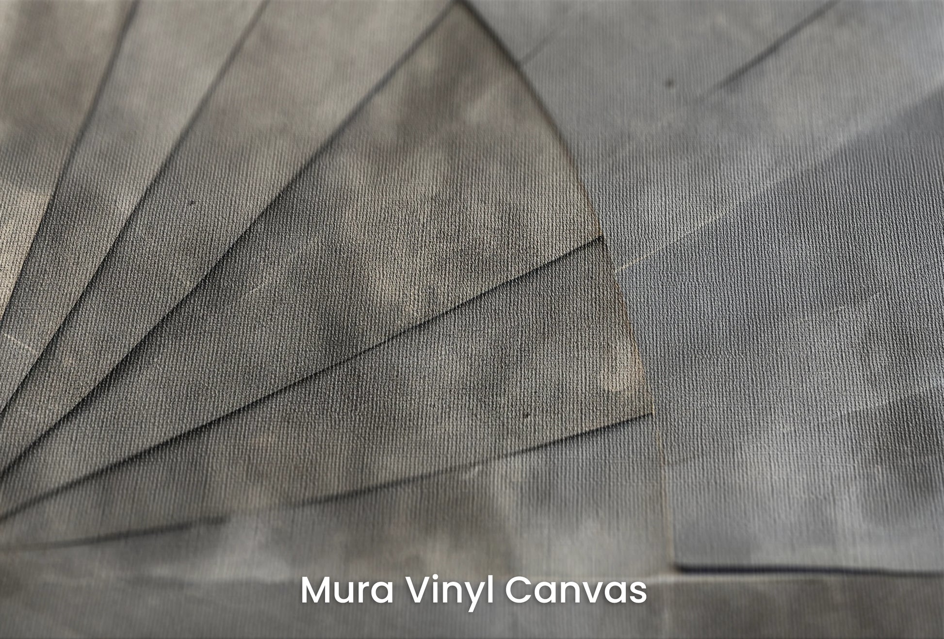 Zbliżenie na artystyczną fototapetę o nazwie Sunray Stone na podłożu Mura Vinyl Canvas - faktura naturalnego płótna.