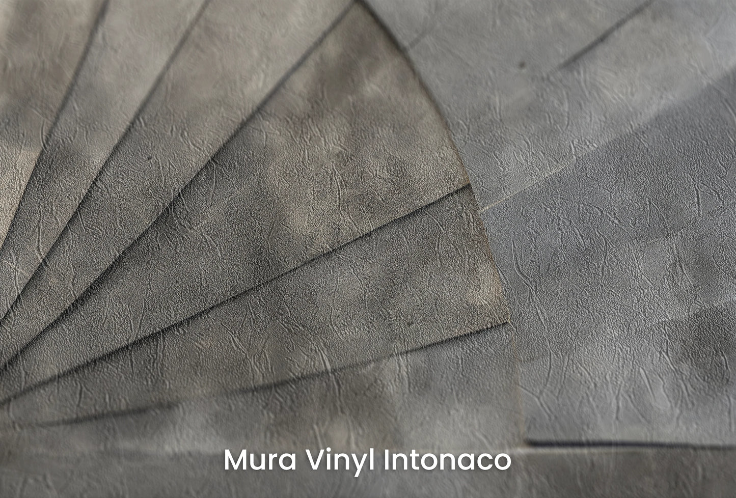 Zbliżenie na artystyczną fototapetę o nazwie Sunray Stone na podłożu Mura Vinyl Intonaco - struktura tartego tynku.