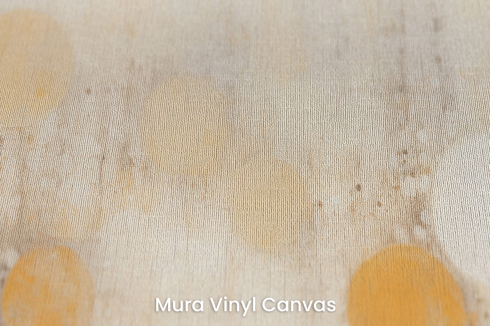 Zbliżenie na artystyczną fototapetę o nazwie SOLAR WHISPERS na podłożu Mura Vinyl Canvas - faktura naturalnego płótna.