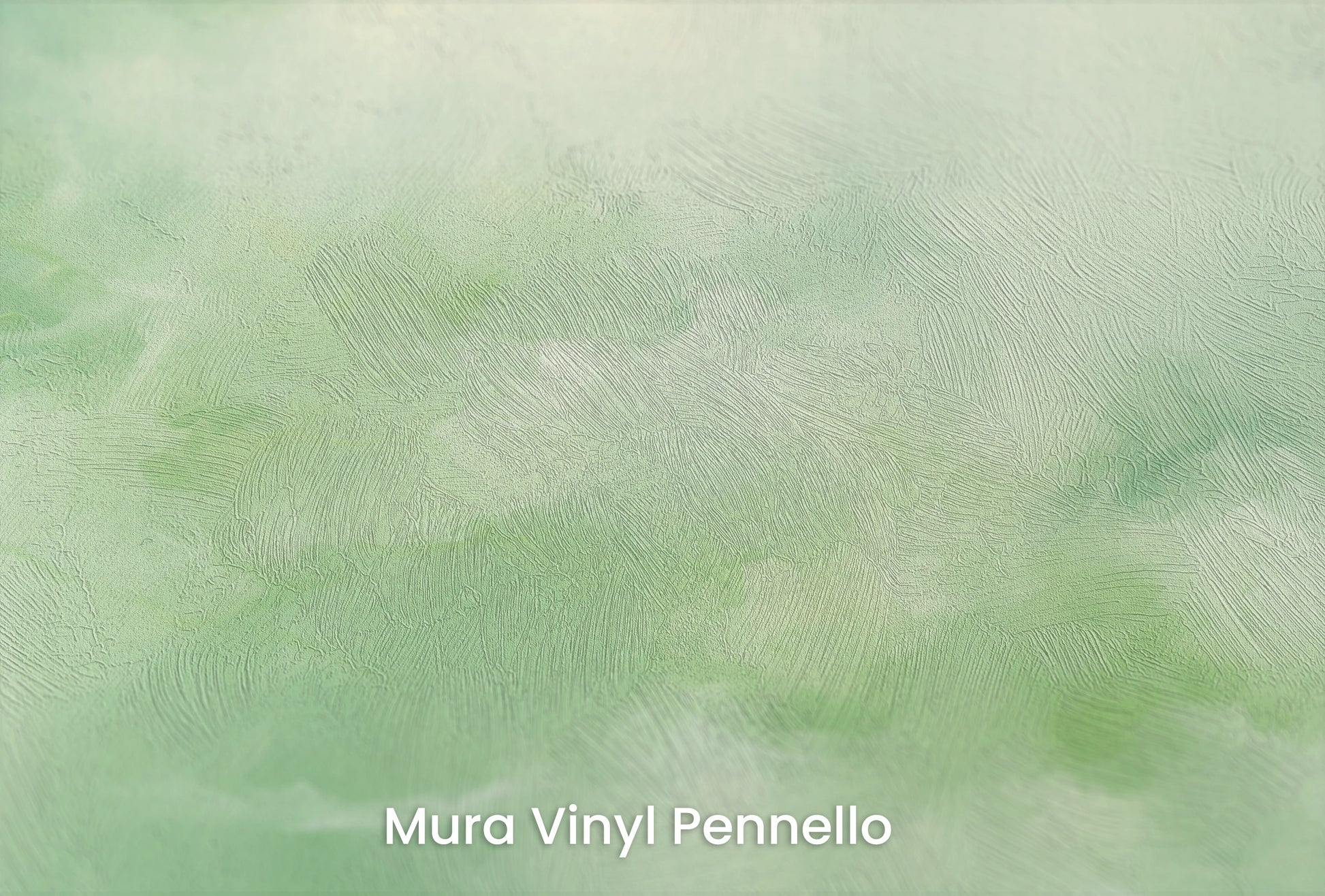 Zbliżenie na artystyczną fototapetę o nazwie Serene Reflection na podłożu Mura Vinyl Pennello - faktura pociągnięć pędzla malarskiego.