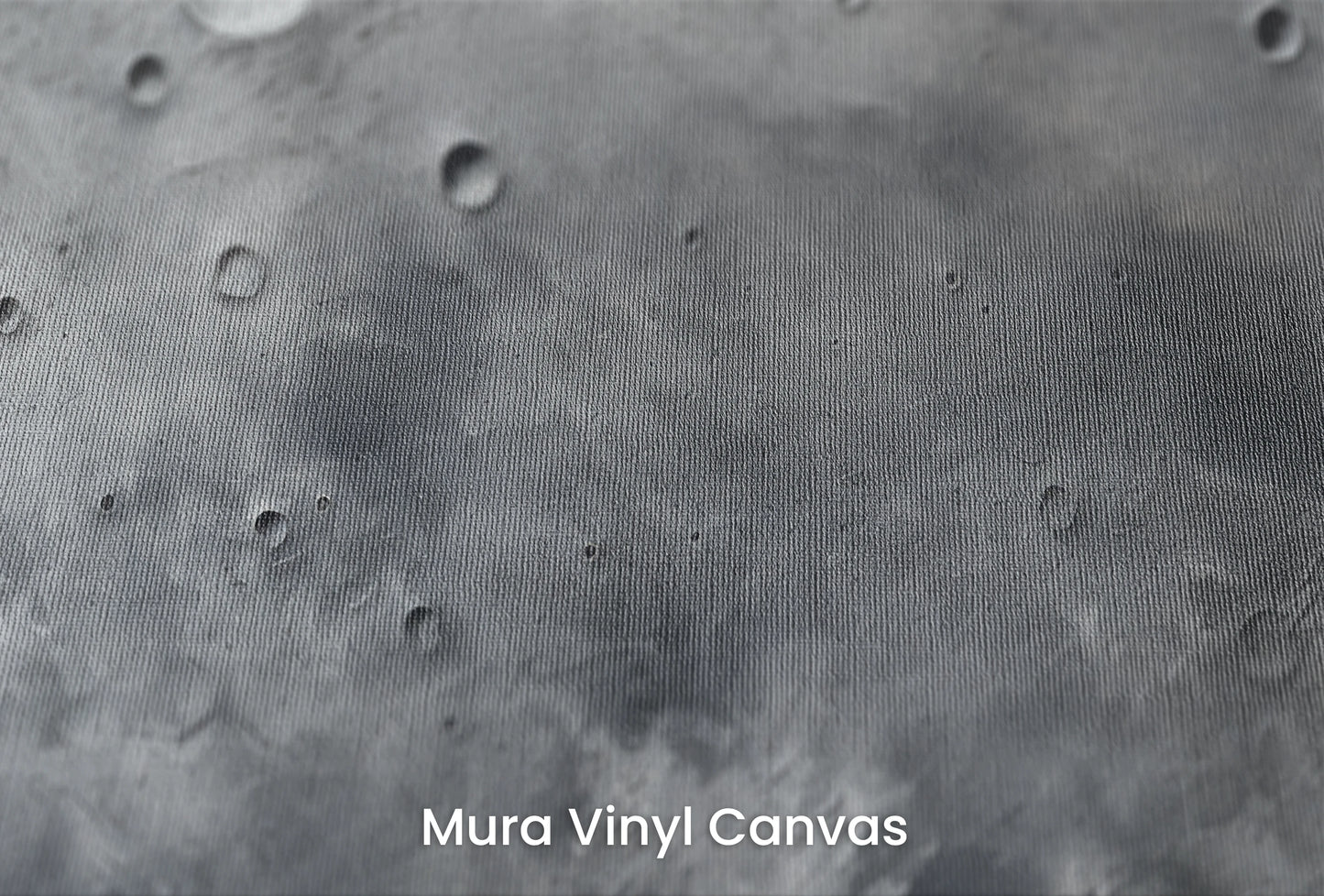 Zbliżenie na artystyczną fototapetę o nazwie Pluto's Mystery na podłożu Mura Vinyl Canvas - faktura naturalnego płótna.