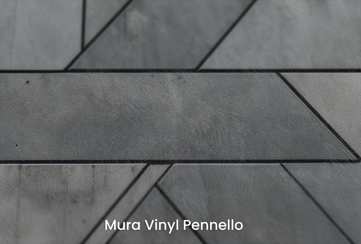 Zbliżenie na artystyczną fototapetę o nazwie Diagonal Harmony na podłożu Mura Vinyl Pennello - faktura pociągnięć pędzla malarskiego.
