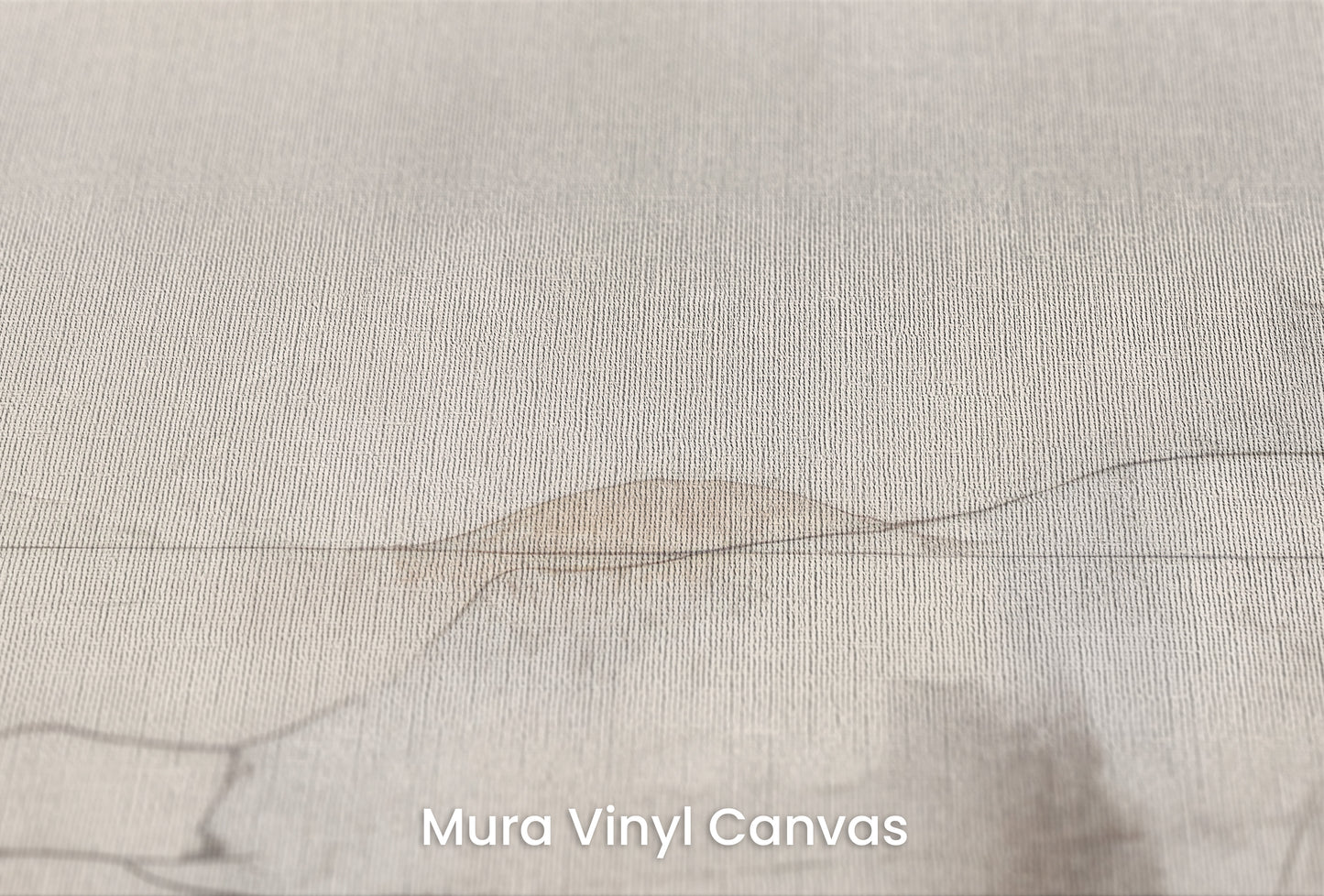 Zbliżenie na artystyczną fototapetę o nazwie ETHEREAL CARTOGRAPHY na podłożu Mura Vinyl Canvas - faktura naturalnego płótna.
