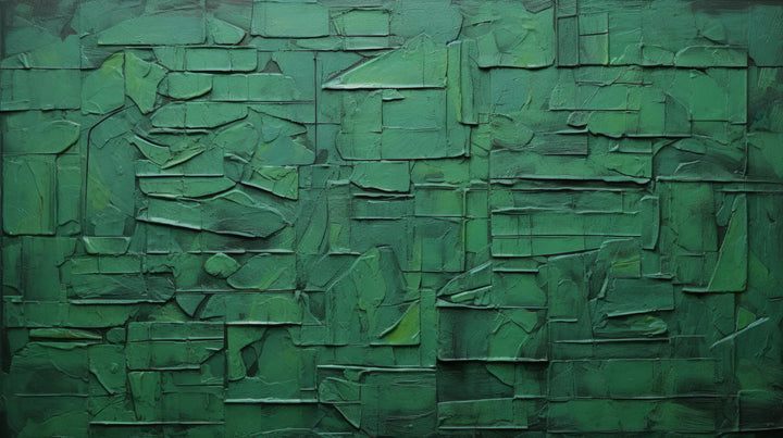 Prezentacja całego wzoru fototapety o nazwie Verdant Fragments