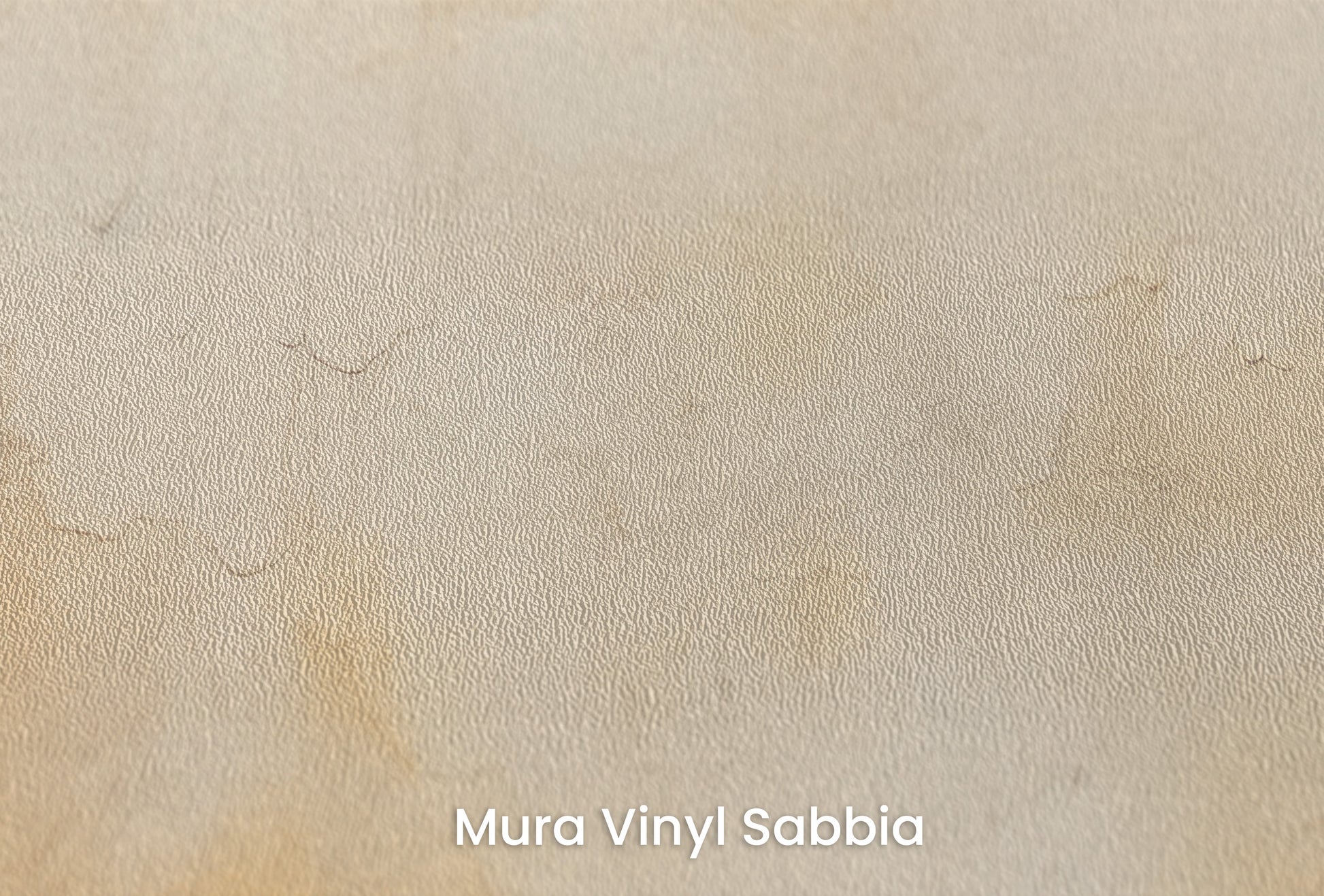 Zbliżenie na artystyczną fototapetę o nazwie GOLDEN HAZE DREAMSCAPE na podłożu Mura Vinyl Sabbia struktura grubego ziarna piasku.