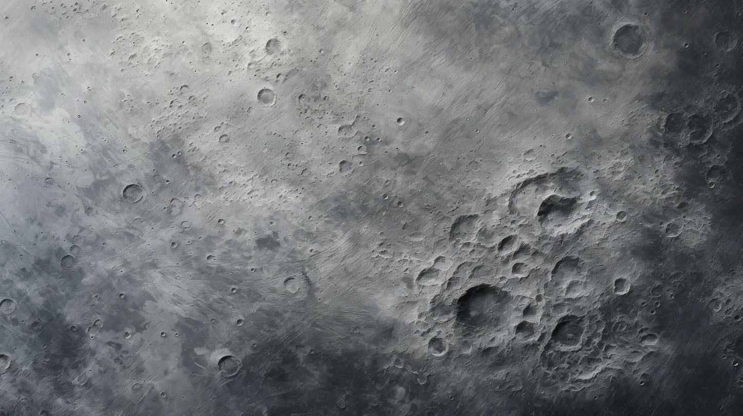 Prezentacja całego wzoru fototapety o nazwie Lunar Detail