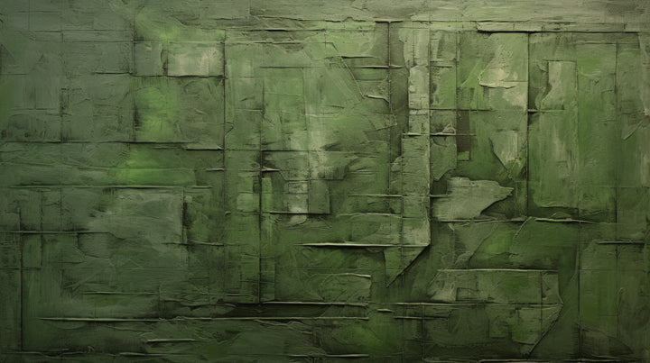 Prezentacja całego wzoru fototapety o nazwie Emerald Mosaic