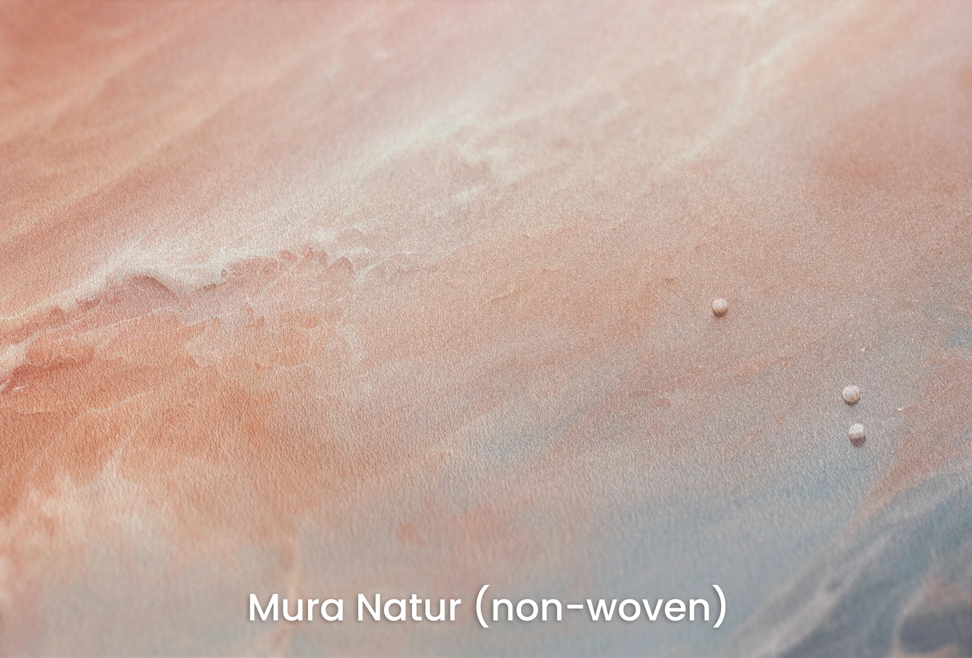 Zbliżenie na artystyczną fototapetę o nazwie Venusian Skies na podłożu Mura Natur (non-woven) - naturalne i ekologiczne podłoże.
