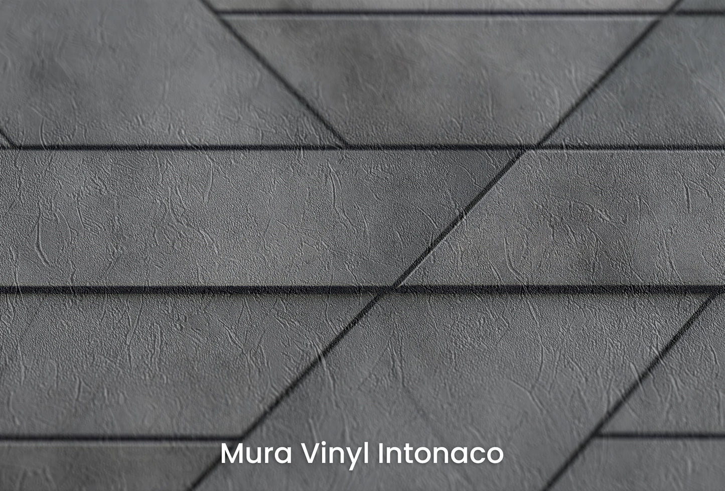 Zbliżenie na artystyczną fototapetę o nazwie Diagonal Array na podłożu Mura Vinyl Intonaco - struktura tartego tynku.