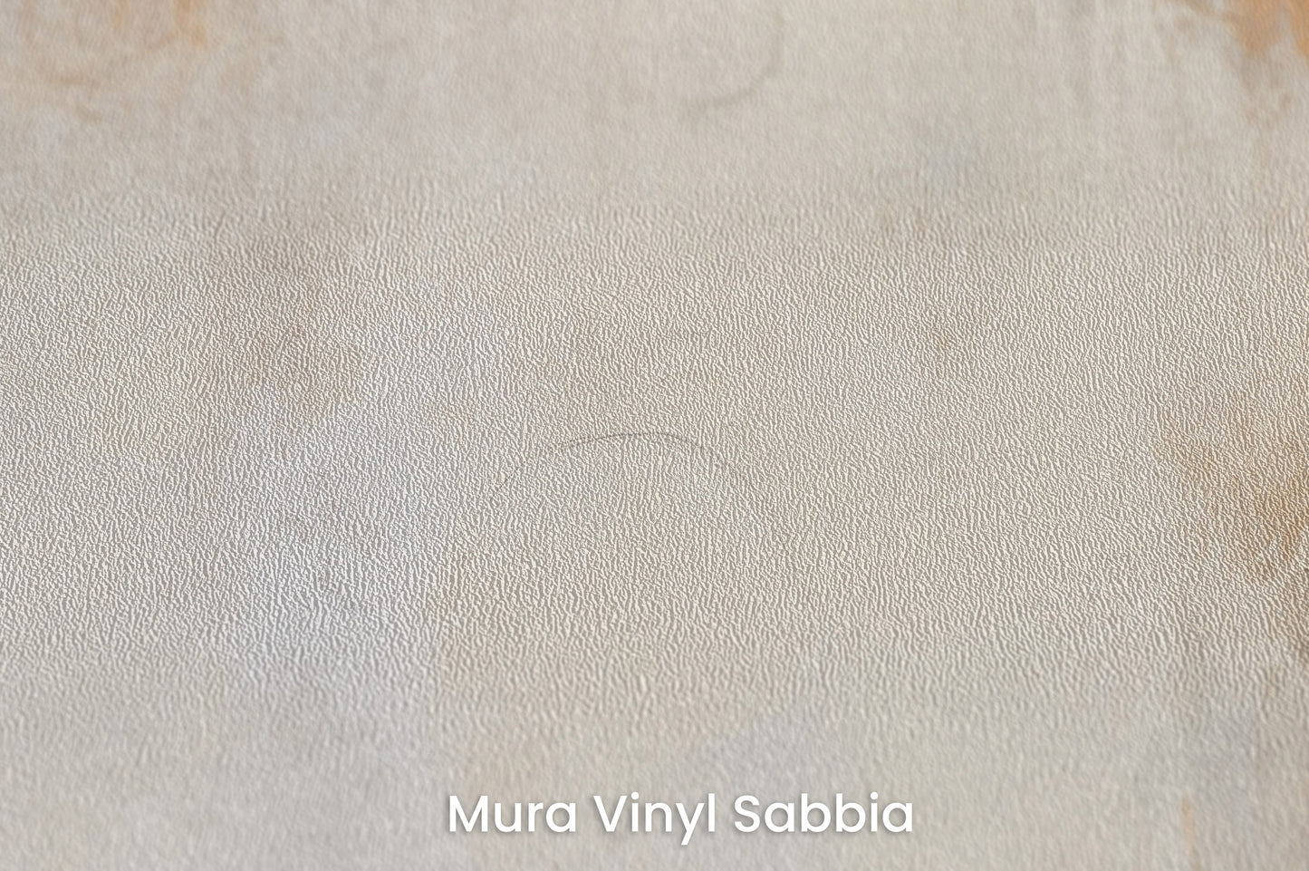 Zbliżenie na artystyczną fototapetę o nazwie ETHEREAL ECHOES ARTISTRY na podłożu Mura Vinyl Sabbia struktura grubego ziarna piasku.