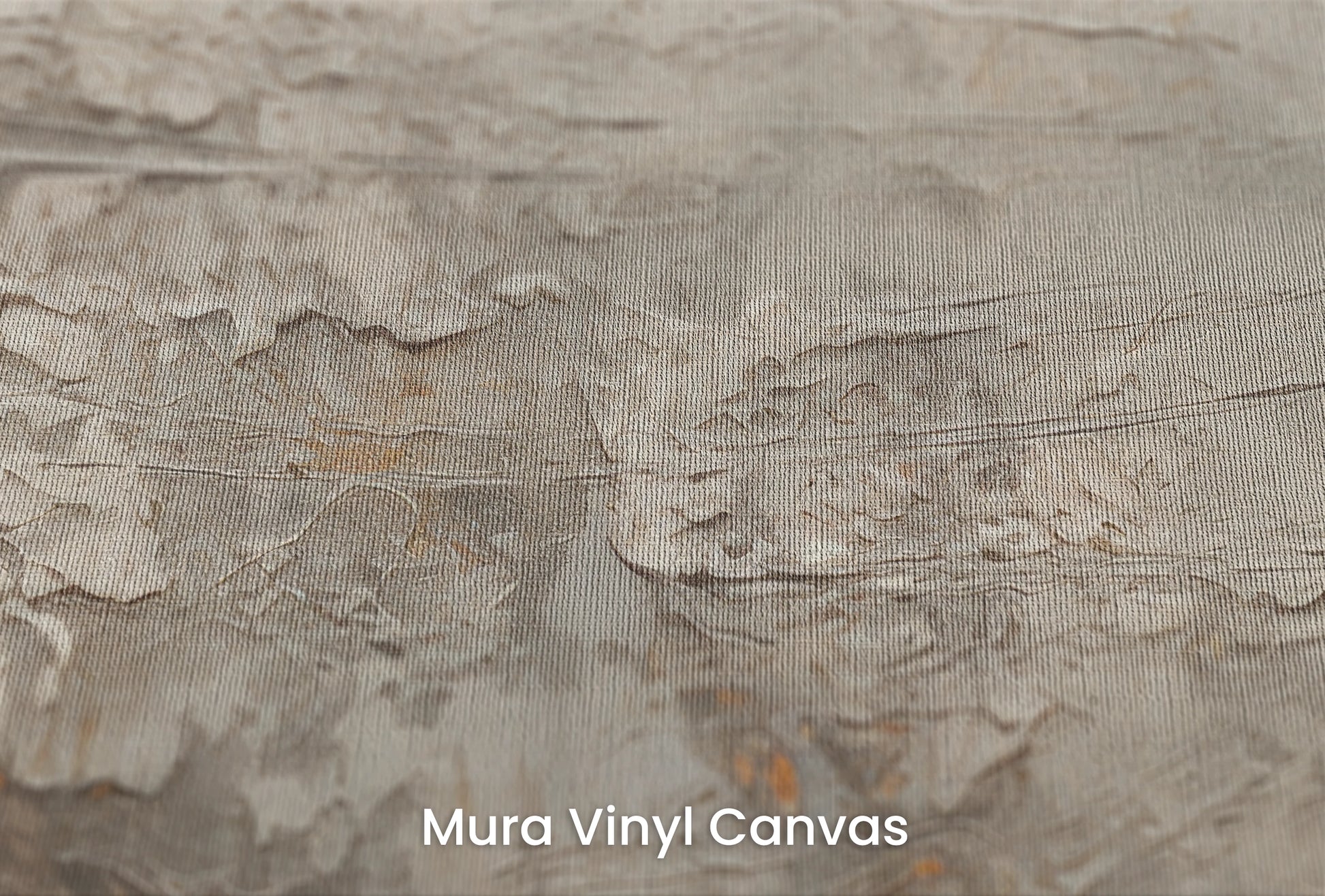 Zbliżenie na artystyczną fototapetę o nazwie Mercury's Veins na podłożu Mura Vinyl Canvas - faktura naturalnego płótna.