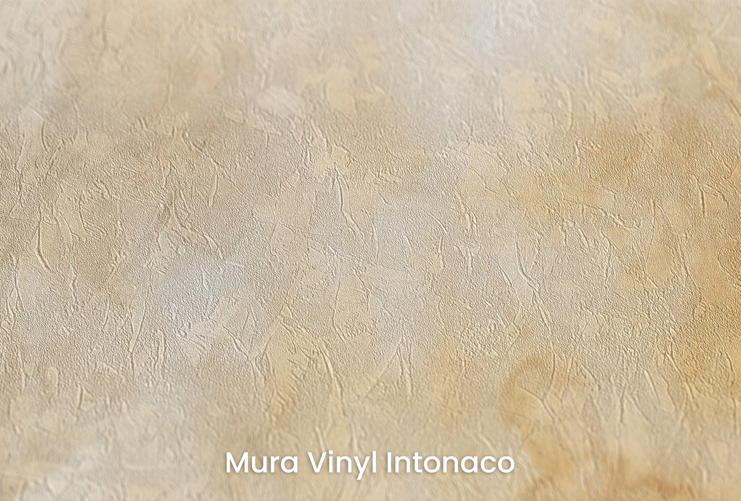Zbliżenie na artystyczną fototapetę o nazwie CELESTIAL DAWN MURAL na podłożu Mura Vinyl Intonaco - struktura tartego tynku.