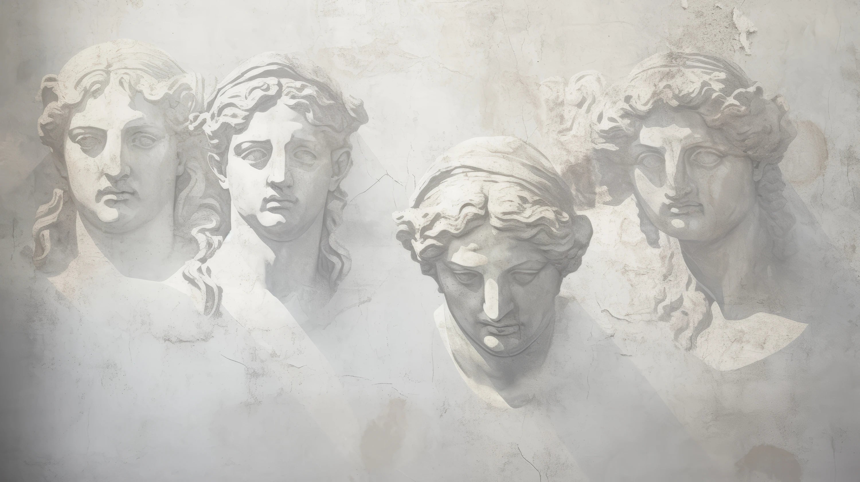 Podgląd wzoru: Prezentacja całego wzoru fototapety o nazwie The Muses' Grace