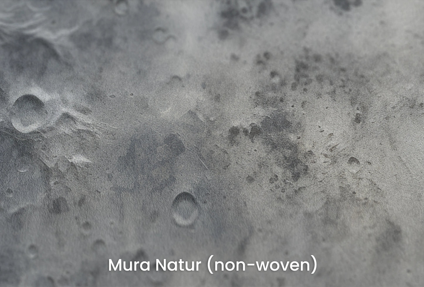 Zbliżenie na artystyczną fototapetę o nazwie Lunar Shadows na podłożu Mura Natur (non-woven) - naturalne i ekologiczne podłoże.